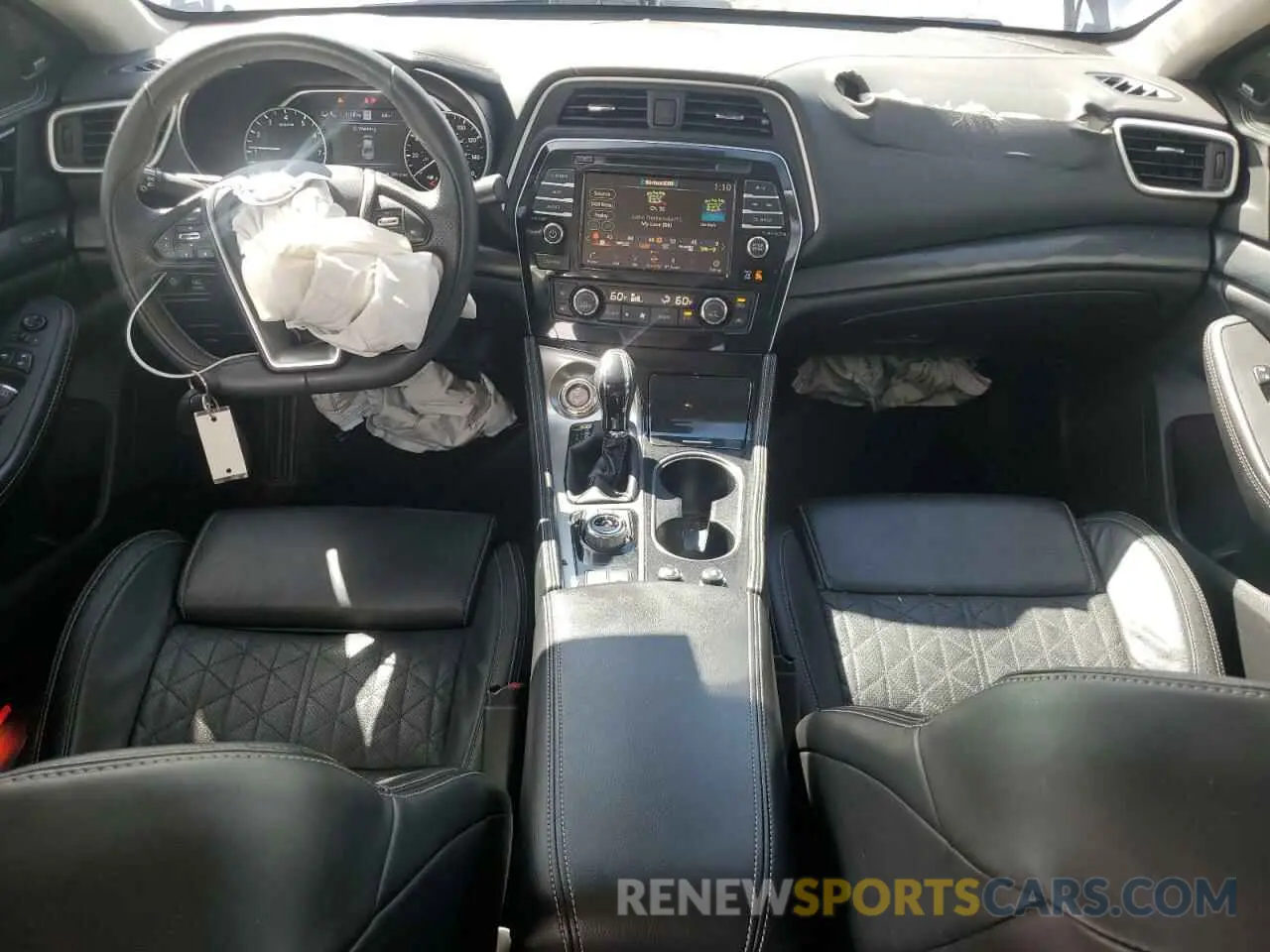 8 fotografías del automóvil dañado 1N4AA6FV3LC379589 NISSAN MAXIMA 2020