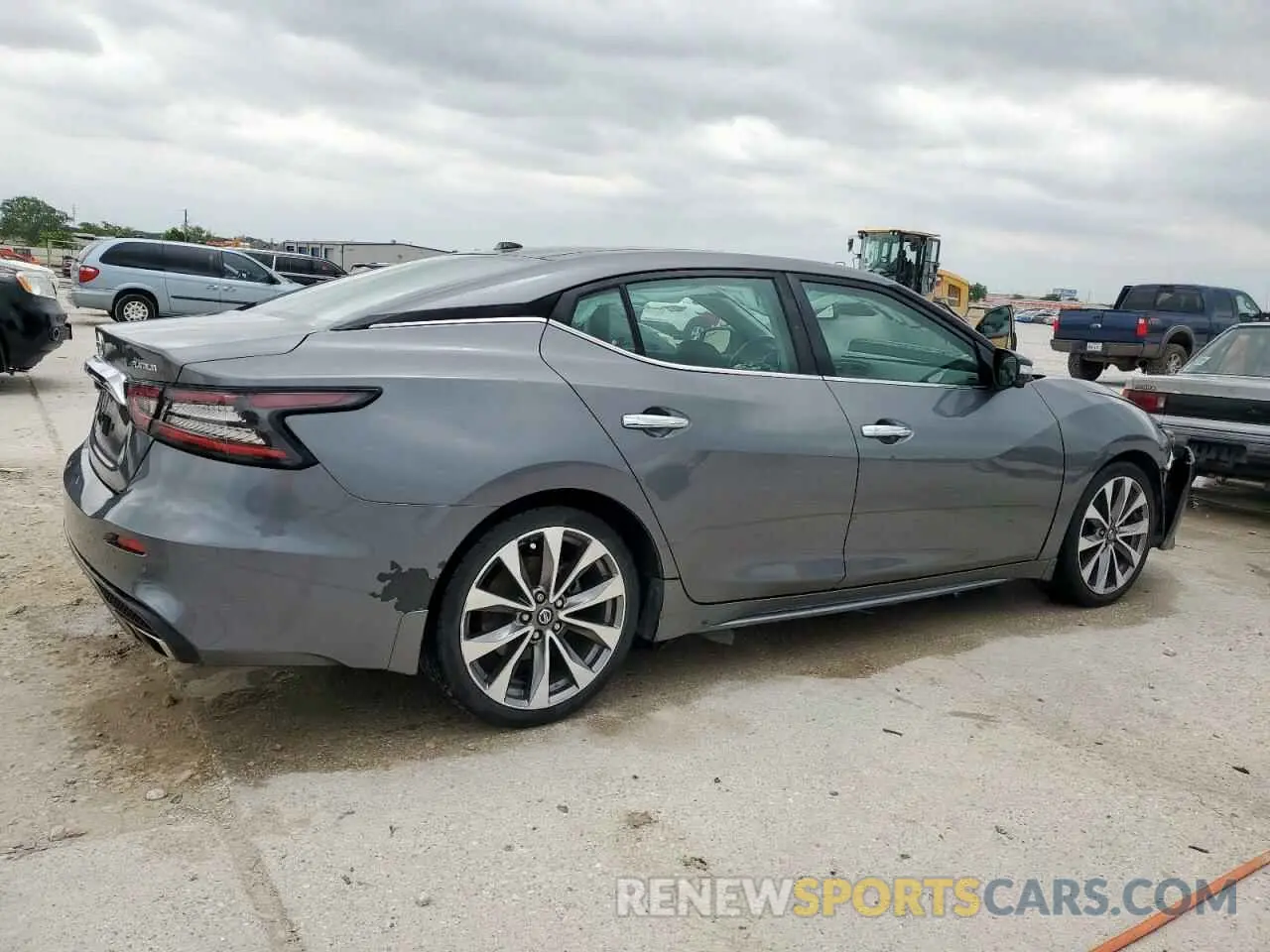 3 fotografías del automóvil dañado 1N4AA6FV4LC383649 NISSAN MAXIMA 2020