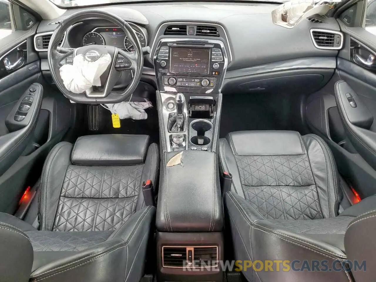8 fotografías del automóvil dañado 1N4AA6FV4LC383649 NISSAN MAXIMA 2020