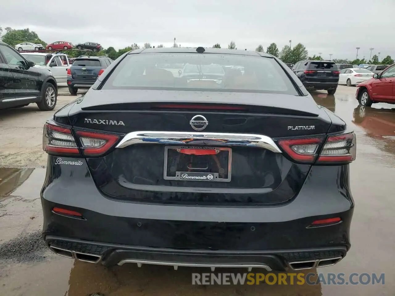 6 fotografías del automóvil dañado 1N4AA6FV4LC384588 NISSAN MAXIMA 2020