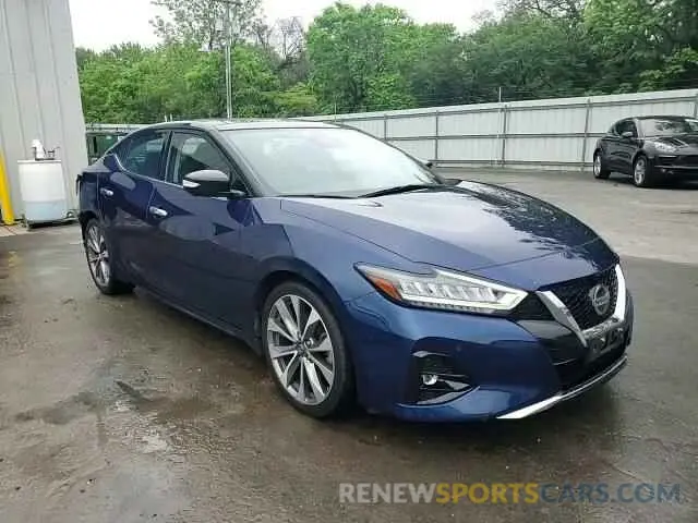 13 fotografías del automóvil dañado 1N4AA6FV4LC385434 NISSAN MAXIMA 2020