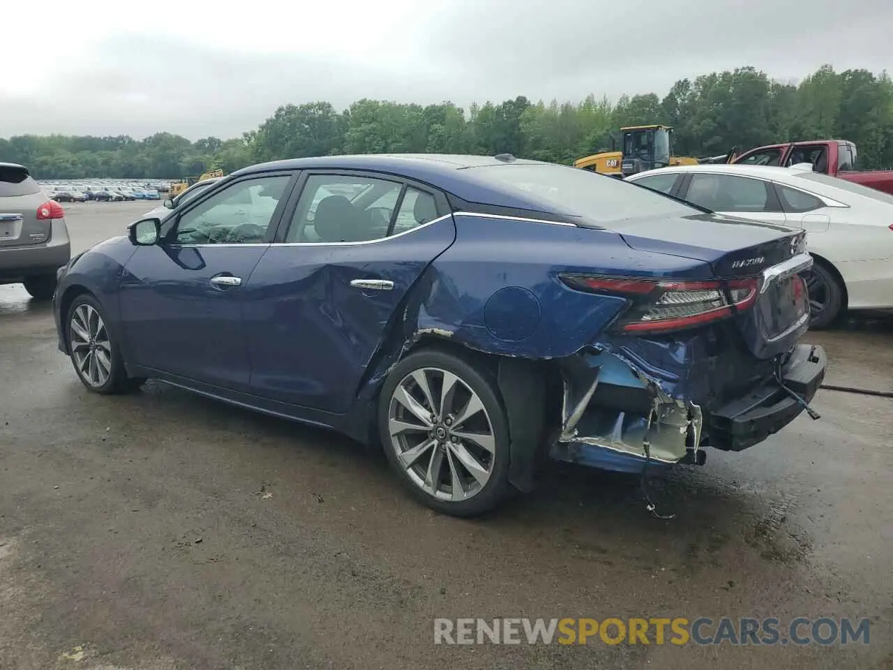 2 fotografías del automóvil dañado 1N4AA6FV4LC385434 NISSAN MAXIMA 2020