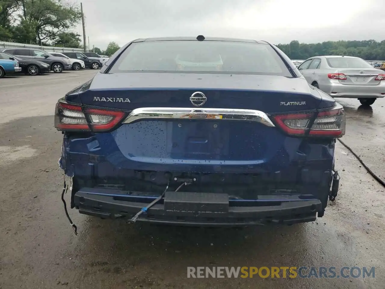 6 fotografías del automóvil dañado 1N4AA6FV4LC385434 NISSAN MAXIMA 2020