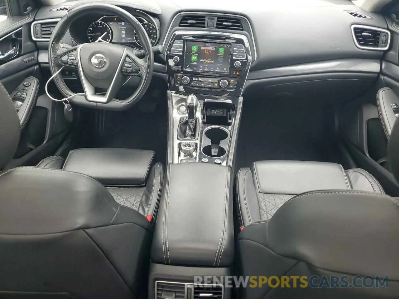 8 fotografías del automóvil dañado 1N4AA6FV4LC385434 NISSAN MAXIMA 2020