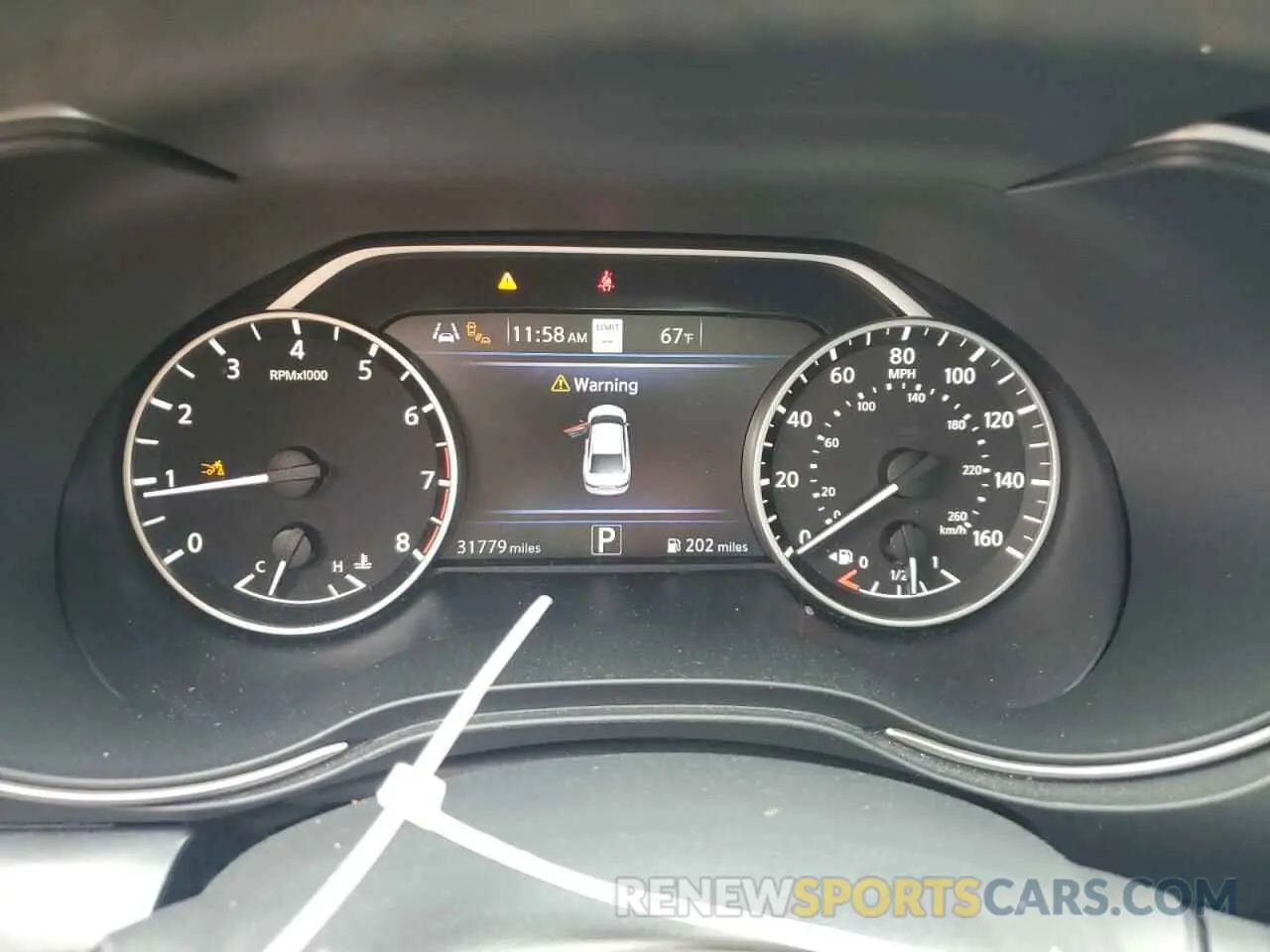 9 fotografías del automóvil dañado 1N4AA6FV4LC385434 NISSAN MAXIMA 2020