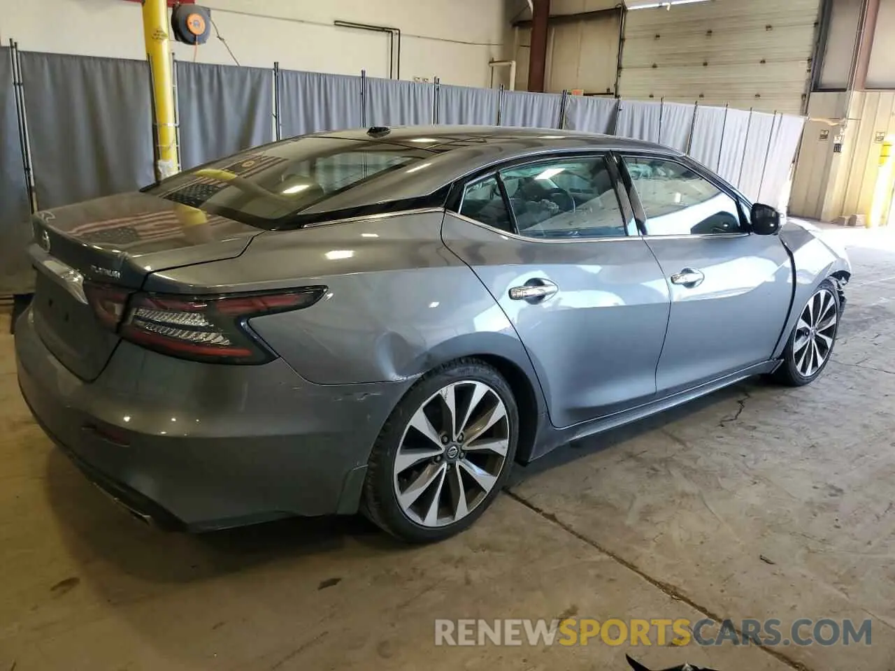 3 fotografías del automóvil dañado 1N4AA6FV4LC385580 NISSAN MAXIMA 2020