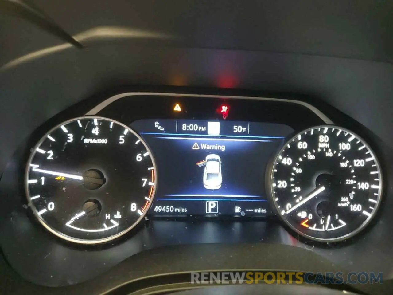 9 fotografías del automóvil dañado 1N4AA6FV4LC385580 NISSAN MAXIMA 2020