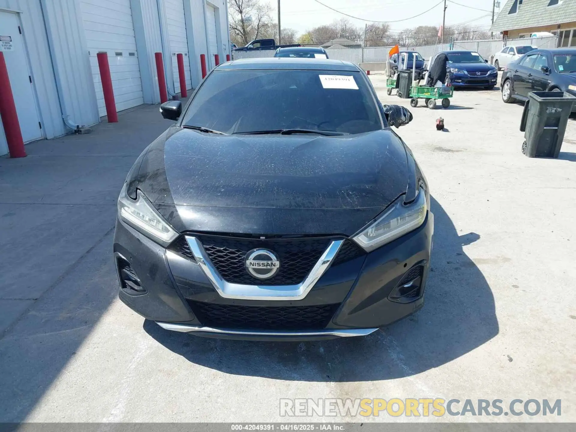 11 fotografías del automóvil dañado 1N4AA6FV5LC374801 NISSAN MAXIMA 2020