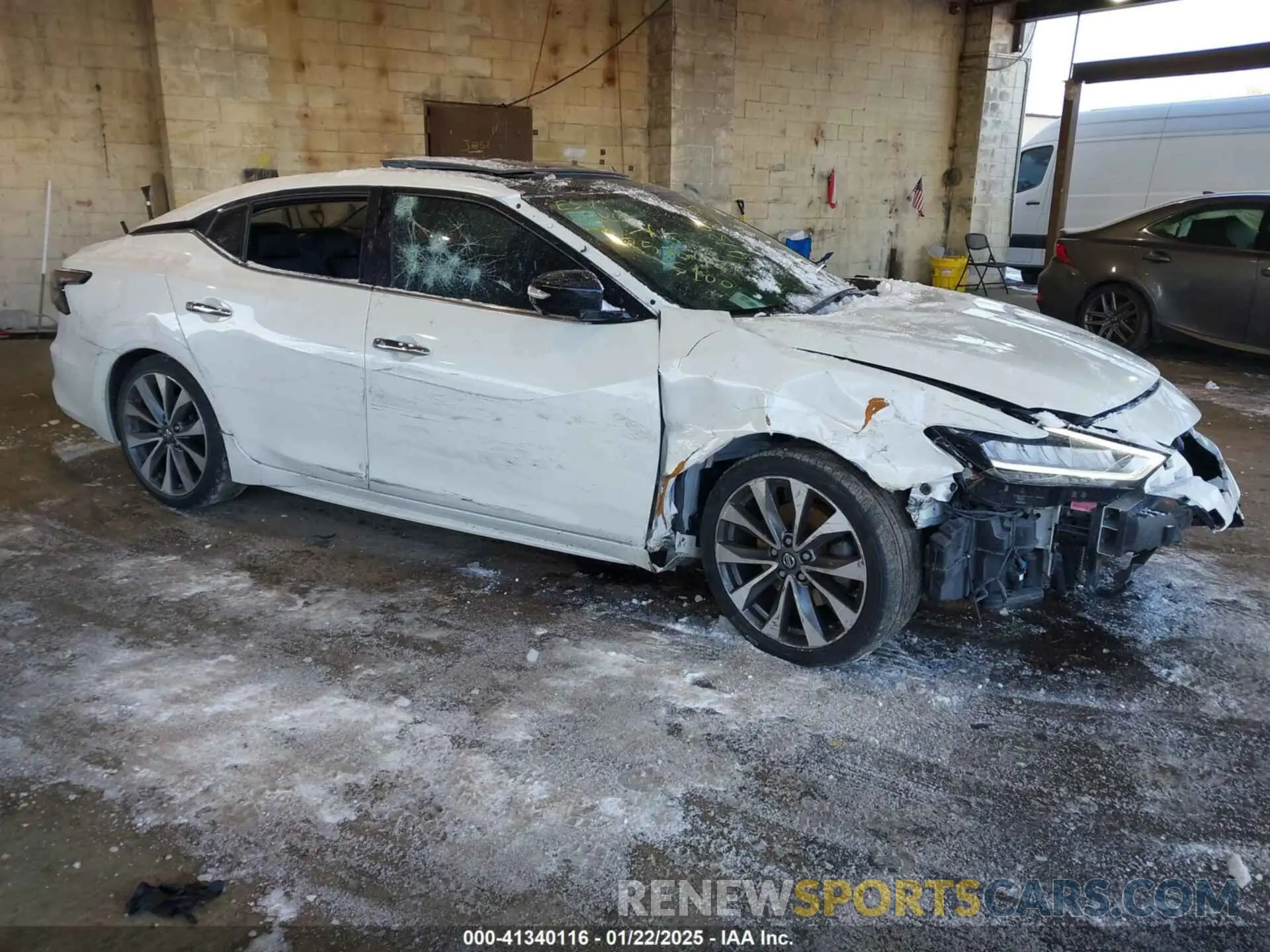1 fotografías del automóvil dañado 1N4AA6FV5LC385023 NISSAN MAXIMA 2020