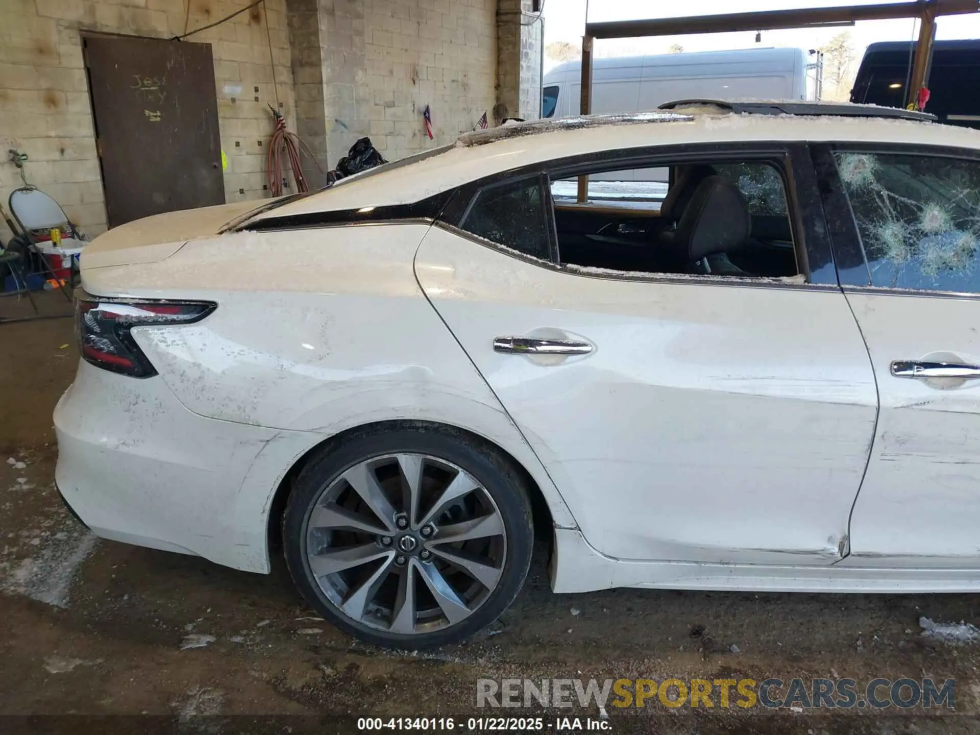 20 fotografías del automóvil dañado 1N4AA6FV5LC385023 NISSAN MAXIMA 2020
