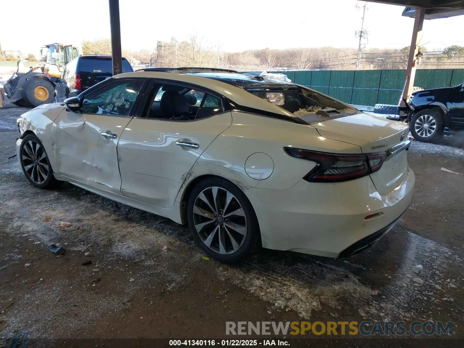 3 fotografías del automóvil dañado 1N4AA6FV5LC385023 NISSAN MAXIMA 2020