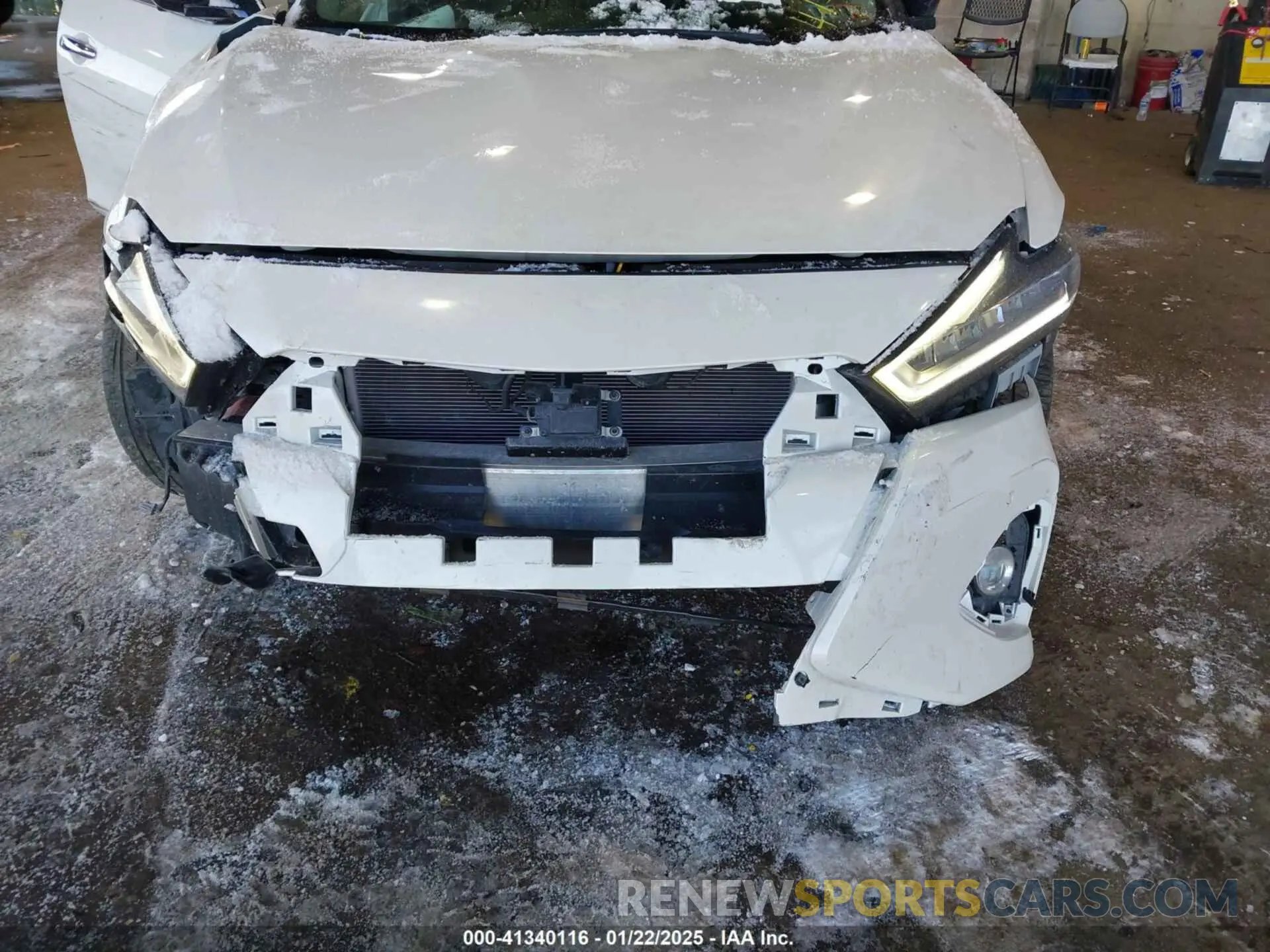 6 fotografías del automóvil dañado 1N4AA6FV5LC385023 NISSAN MAXIMA 2020