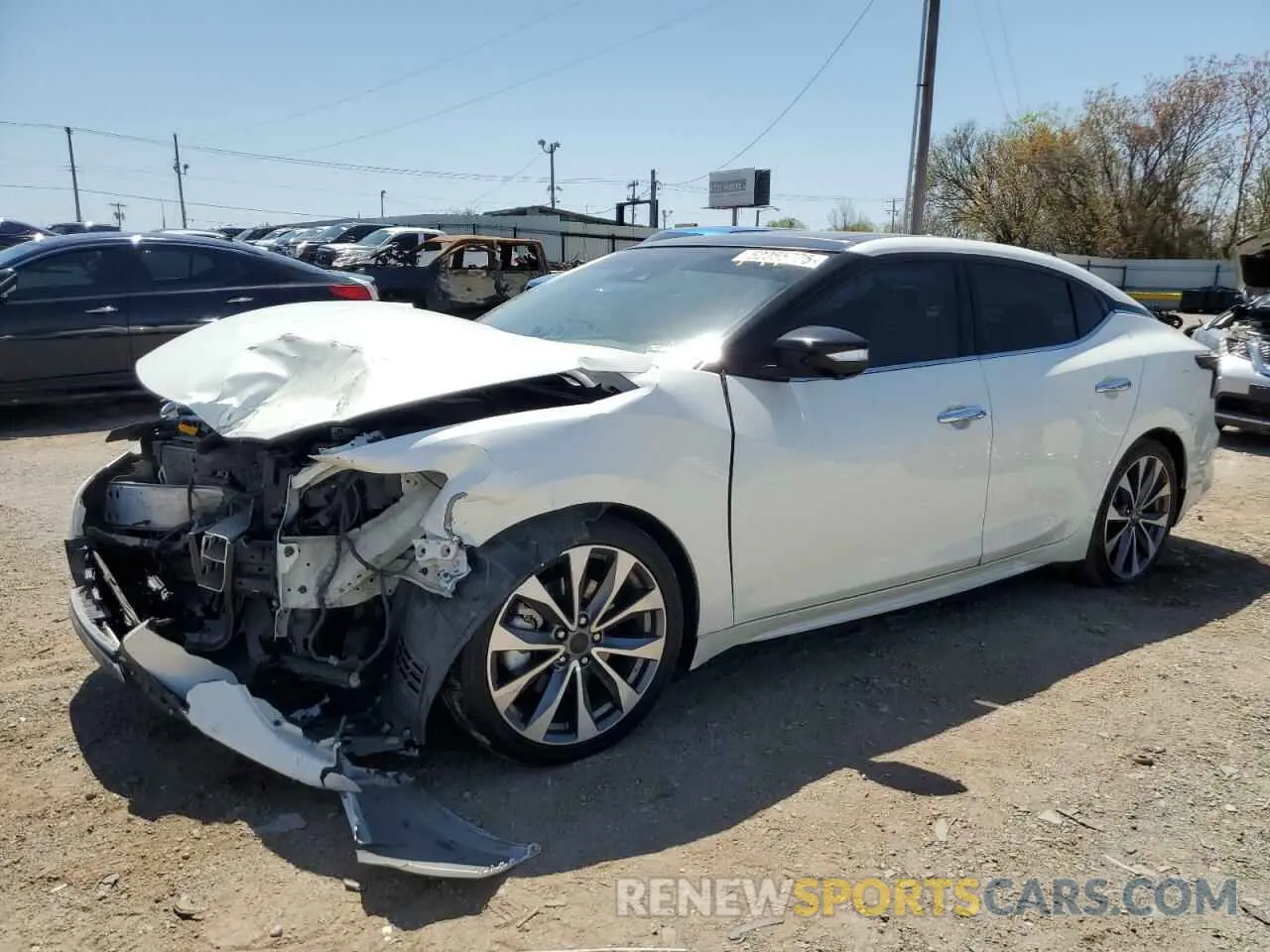 1 fotografías del automóvil dañado 1N4AA6FV8LC381418 NISSAN MAXIMA 2020