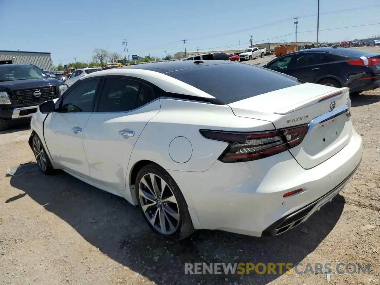 2 fotografías del automóvil dañado 1N4AA6FV8LC381418 NISSAN MAXIMA 2020