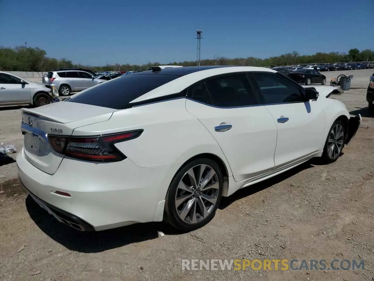 3 fotografías del automóvil dañado 1N4AA6FV8LC381418 NISSAN MAXIMA 2020