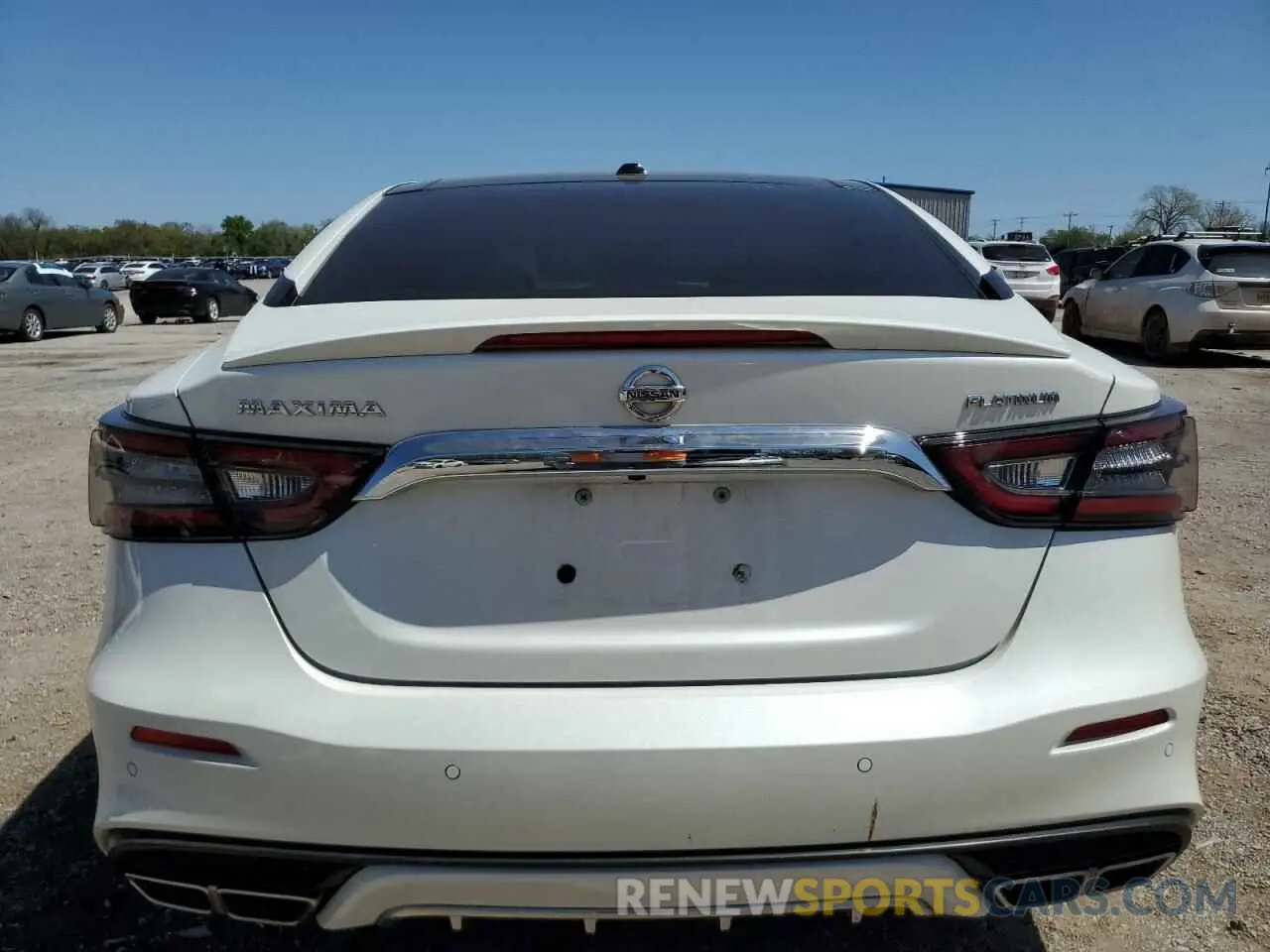6 fotografías del automóvil dañado 1N4AA6FV8LC381418 NISSAN MAXIMA 2020