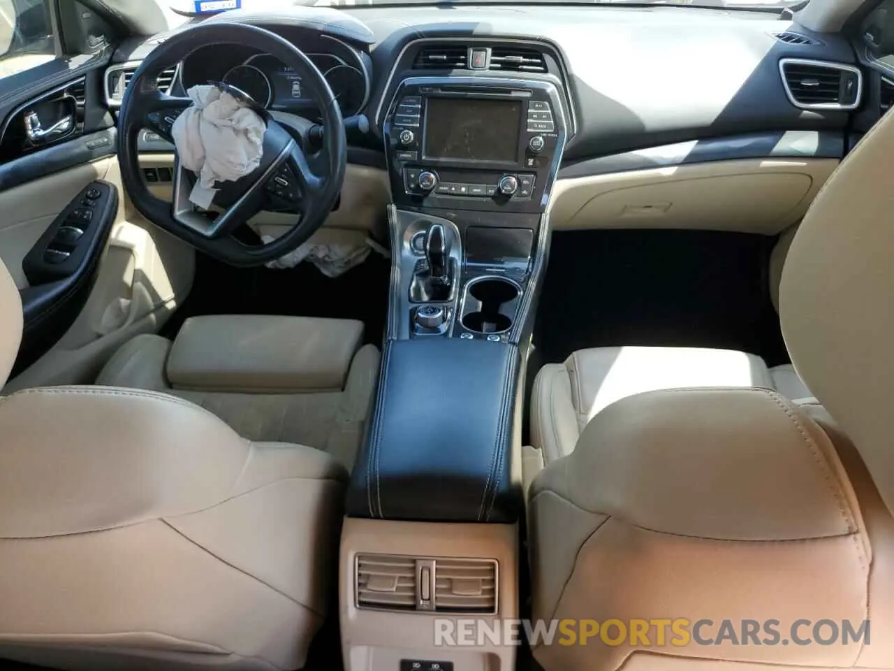 8 fotografías del automóvil dañado 1N4AA6FV8LC381418 NISSAN MAXIMA 2020