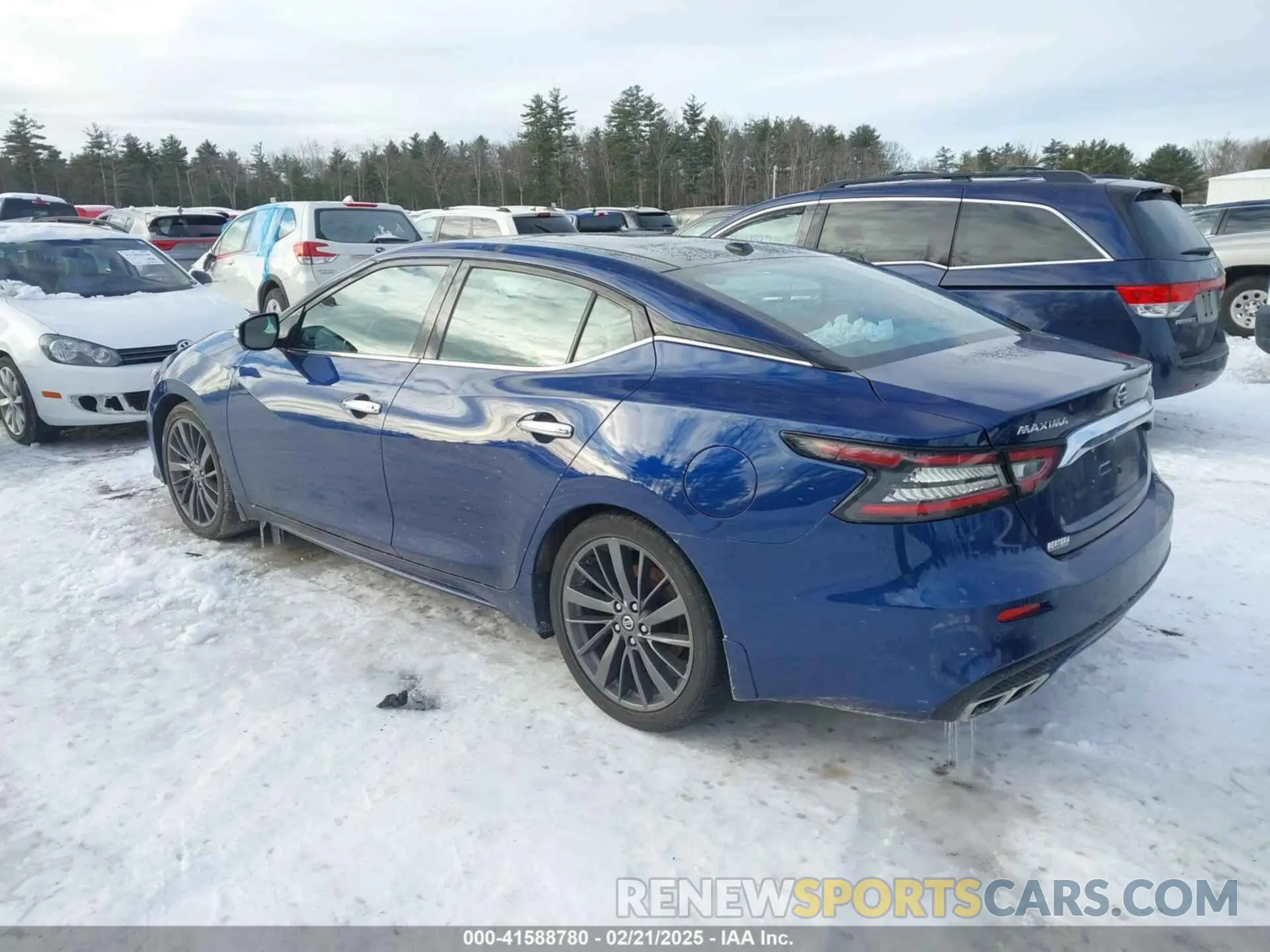 3 fotografías del automóvil dañado 1N4AA6FVXLC380903 NISSAN MAXIMA 2020