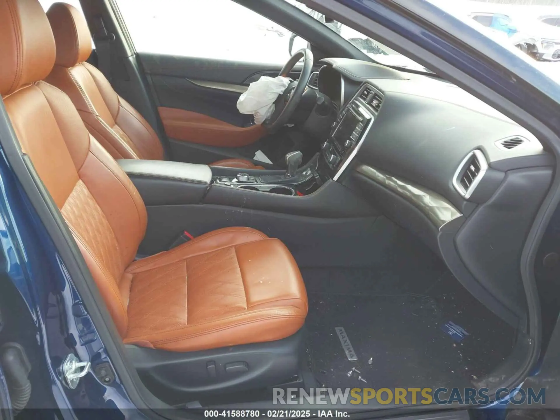 5 fotografías del automóvil dañado 1N4AA6FVXLC380903 NISSAN MAXIMA 2020