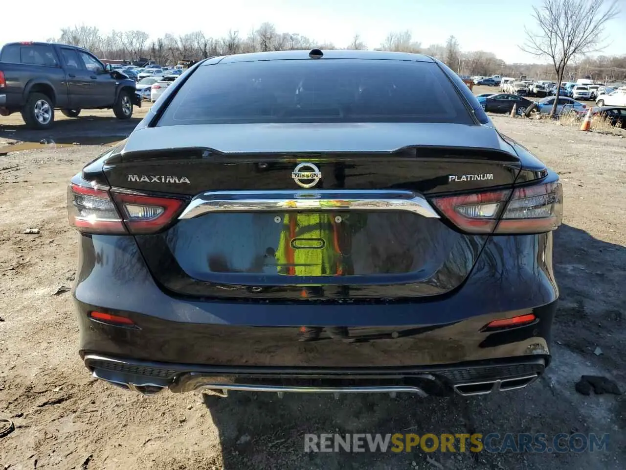 6 fotografías del automóvil dañado 1N4AA6FVXLC382344 NISSAN MAXIMA 2020