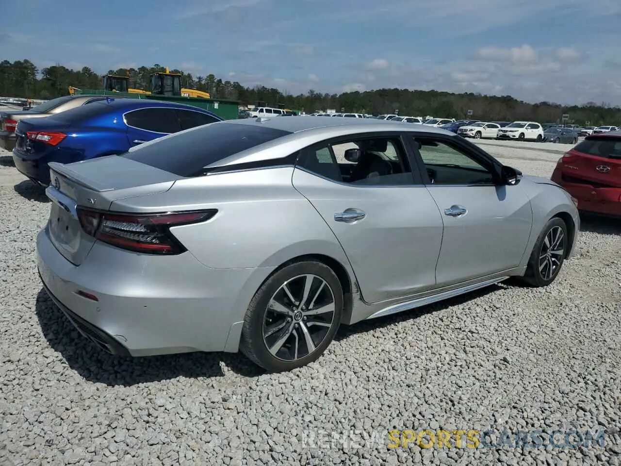 3 fotografías del automóvil dañado 1N4AA6CV1MC513232 NISSAN MAXIMA 2021