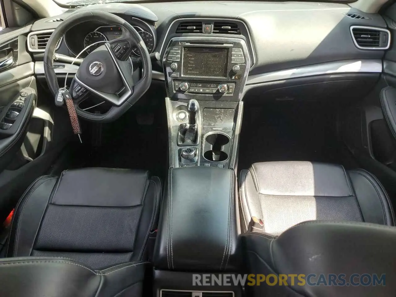 8 fotografías del automóvil dañado 1N4AA6CV1MC513232 NISSAN MAXIMA 2021