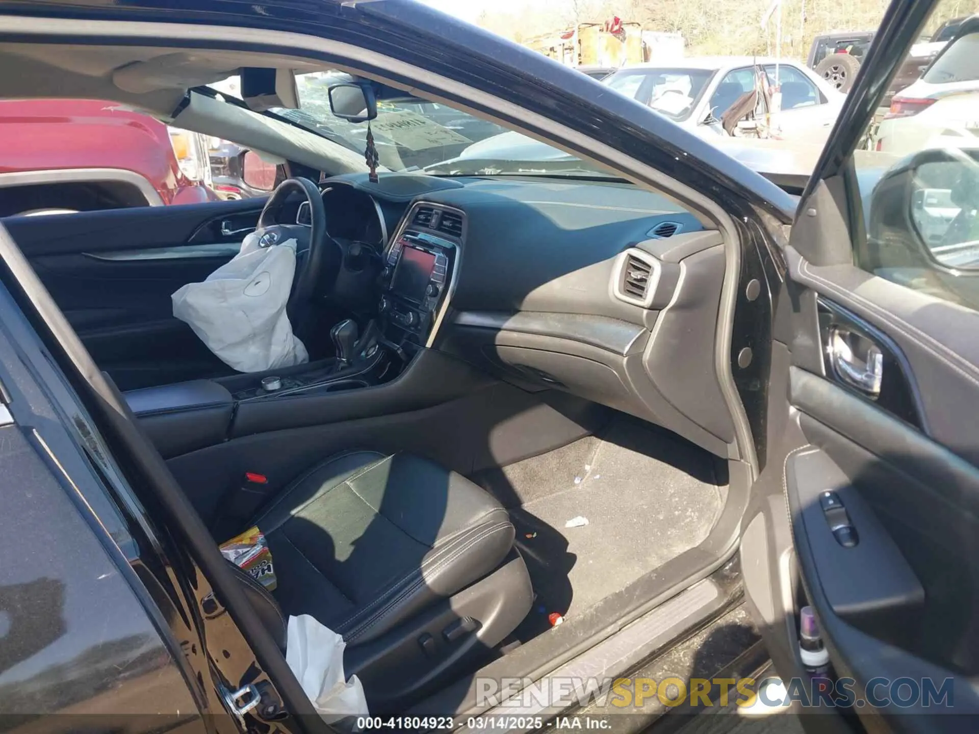 5 fotografías del automóvil dañado 1N4AA6CV1MC513733 NISSAN MAXIMA 2021