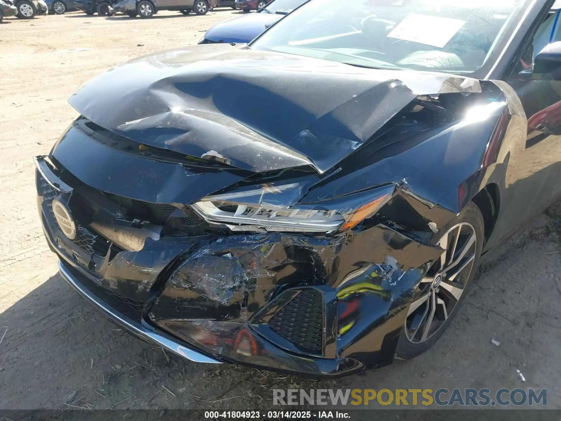 6 fotografías del automóvil dañado 1N4AA6CV1MC513733 NISSAN MAXIMA 2021
