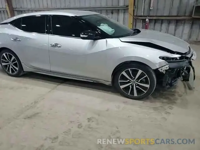 11 fotografías del automóvil dañado 1N4AA6CV1MC514123 NISSAN MAXIMA 2021