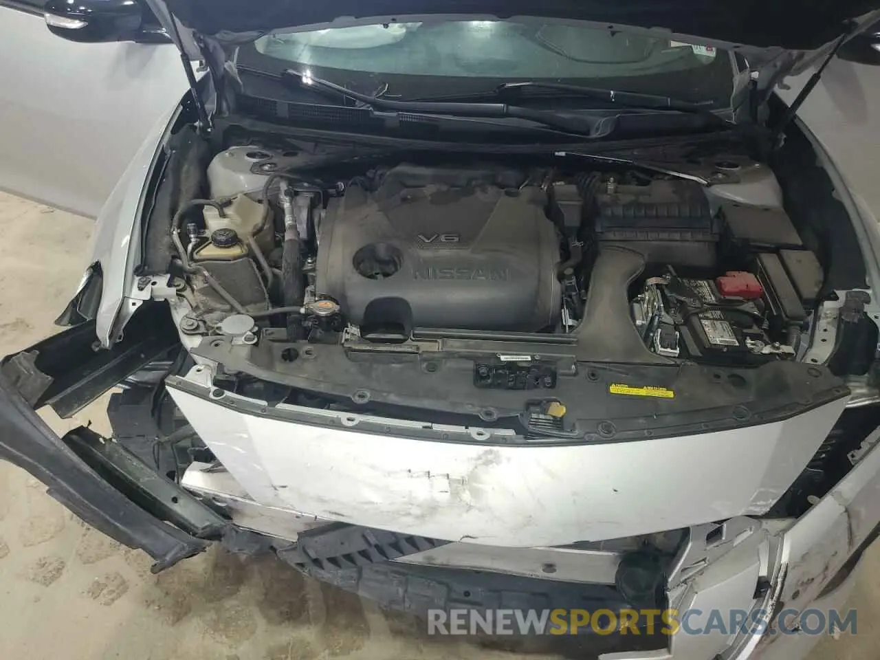 12 fotografías del automóvil dañado 1N4AA6CV1MC514123 NISSAN MAXIMA 2021