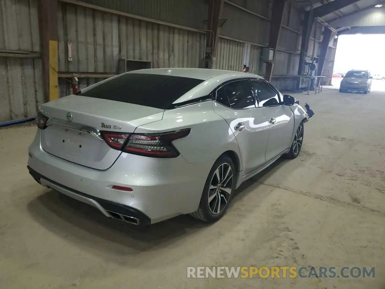 3 fotografías del automóvil dañado 1N4AA6CV1MC514123 NISSAN MAXIMA 2021