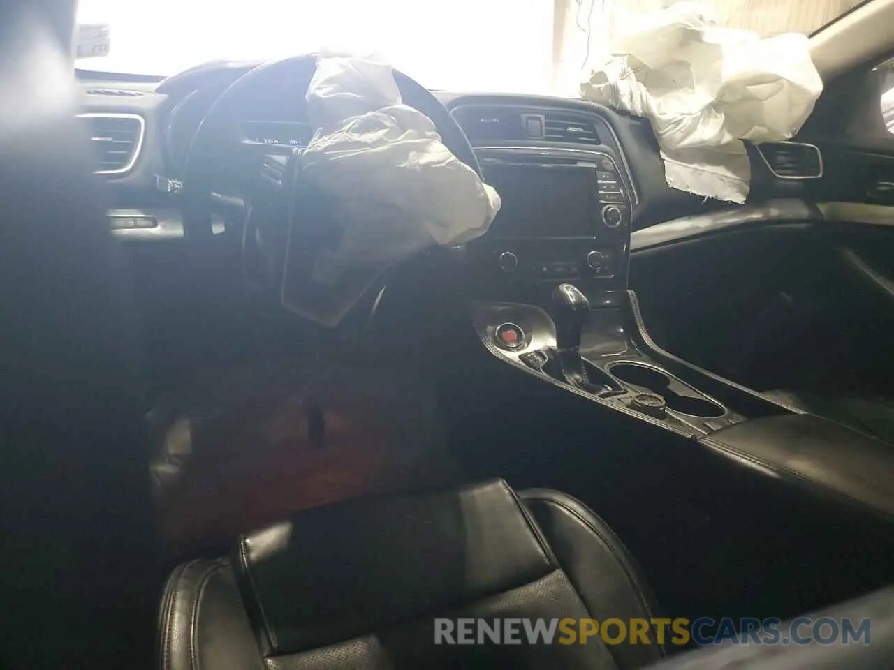 8 fotografías del automóvil dañado 1N4AA6CV1MC514123 NISSAN MAXIMA 2021
