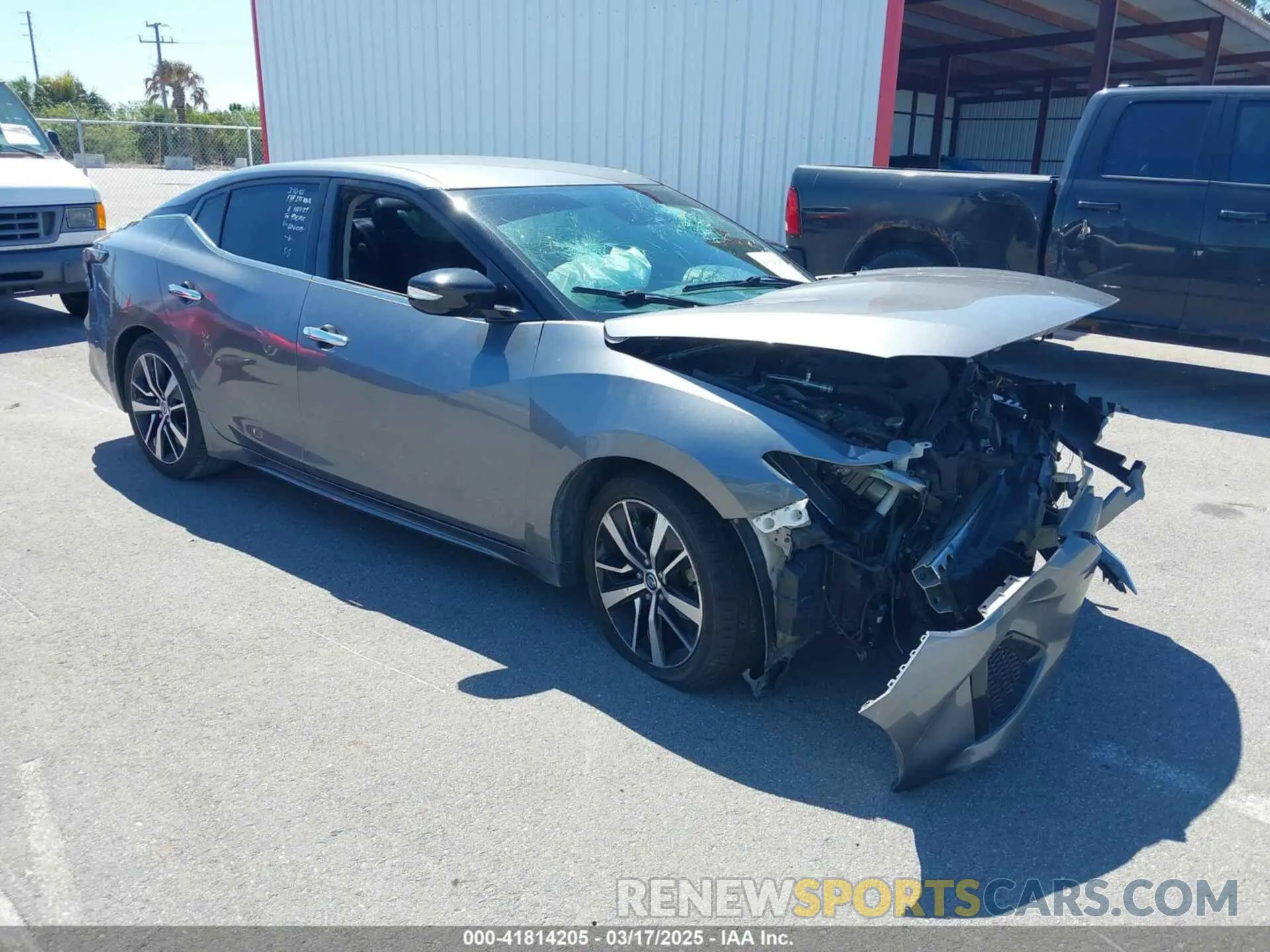 1 fotografías del automóvil dañado 1N4AA6CV2MC506208 NISSAN MAXIMA 2021