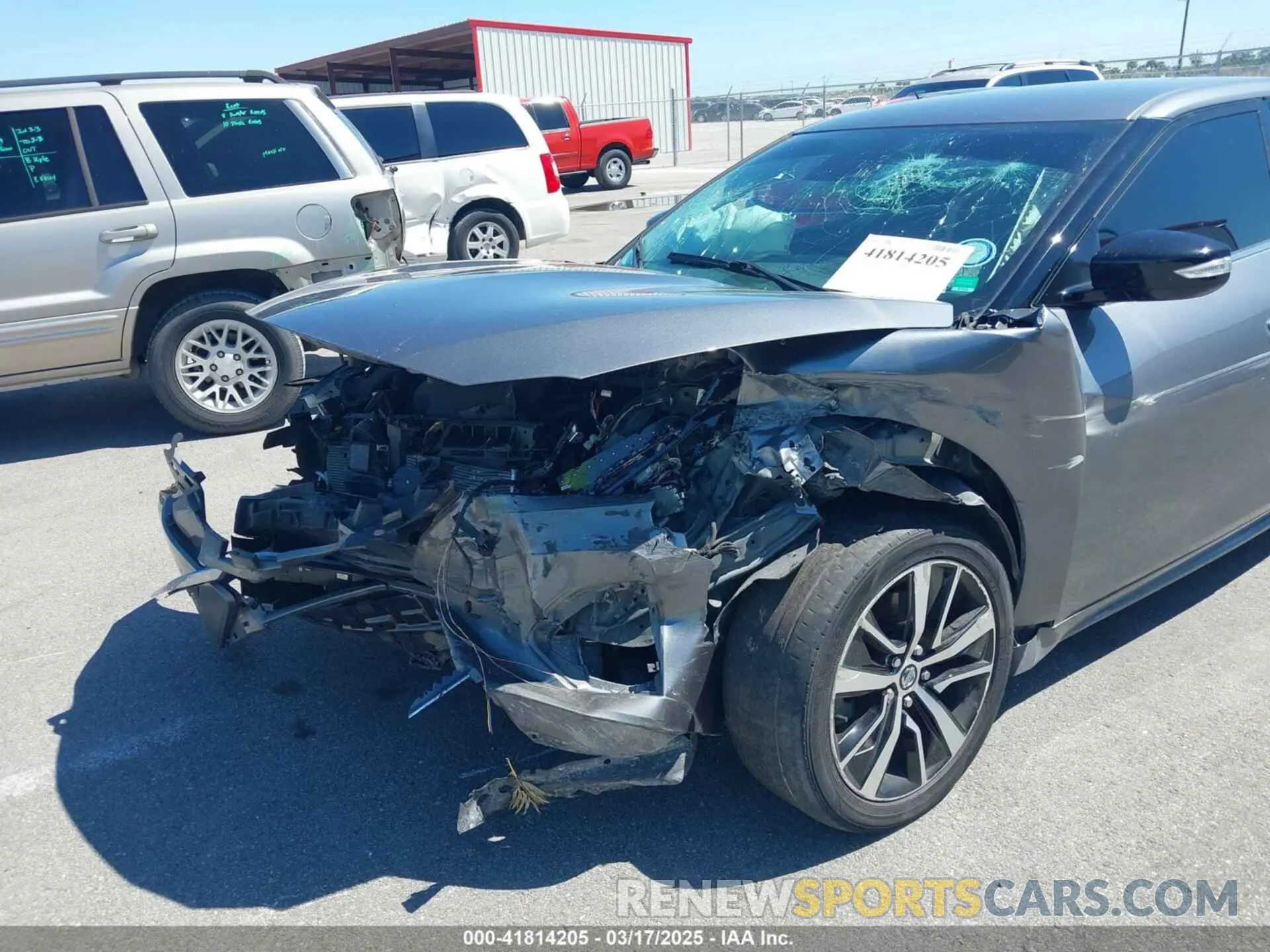 16 fotografías del automóvil dañado 1N4AA6CV2MC506208 NISSAN MAXIMA 2021