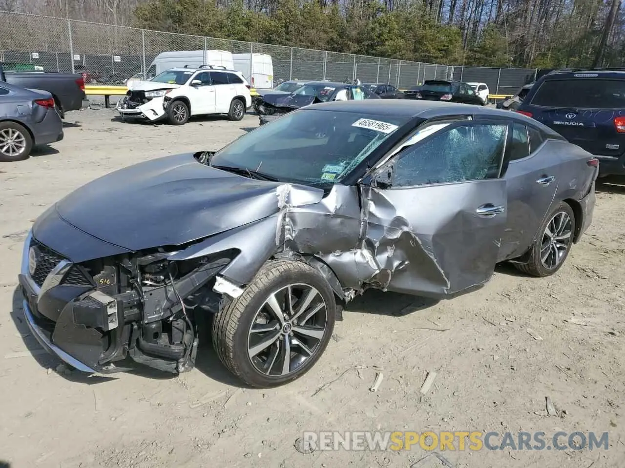 1 fotografías del automóvil dañado 1N4AA6CV2MC507519 NISSAN MAXIMA 2021