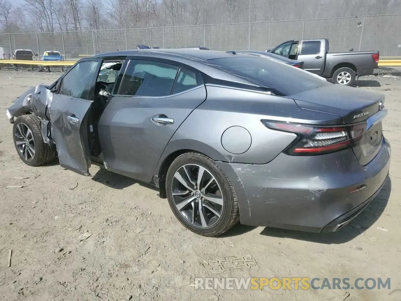 2 fotografías del automóvil dañado 1N4AA6CV2MC507519 NISSAN MAXIMA 2021