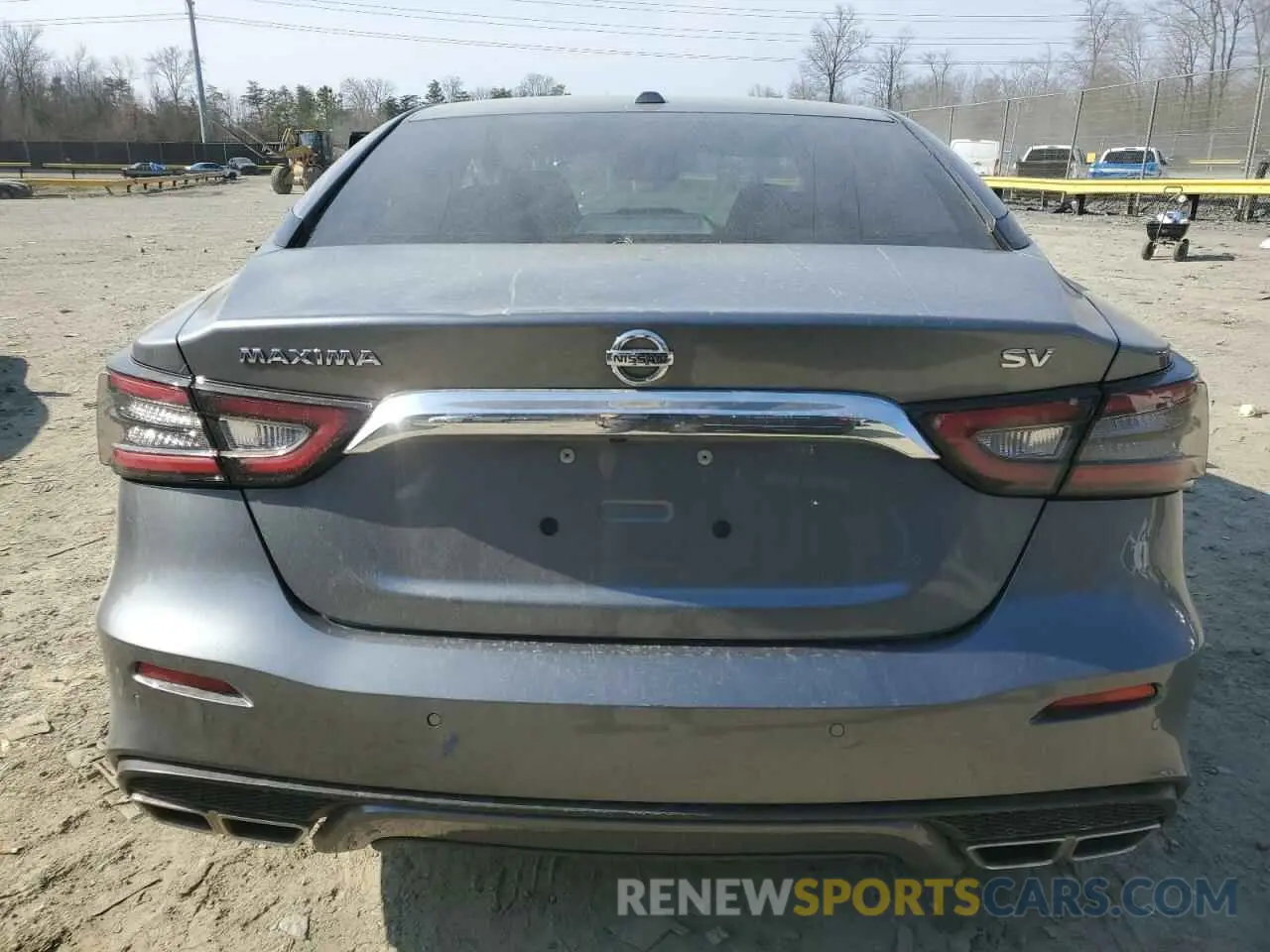 6 fotografías del automóvil dañado 1N4AA6CV2MC507519 NISSAN MAXIMA 2021