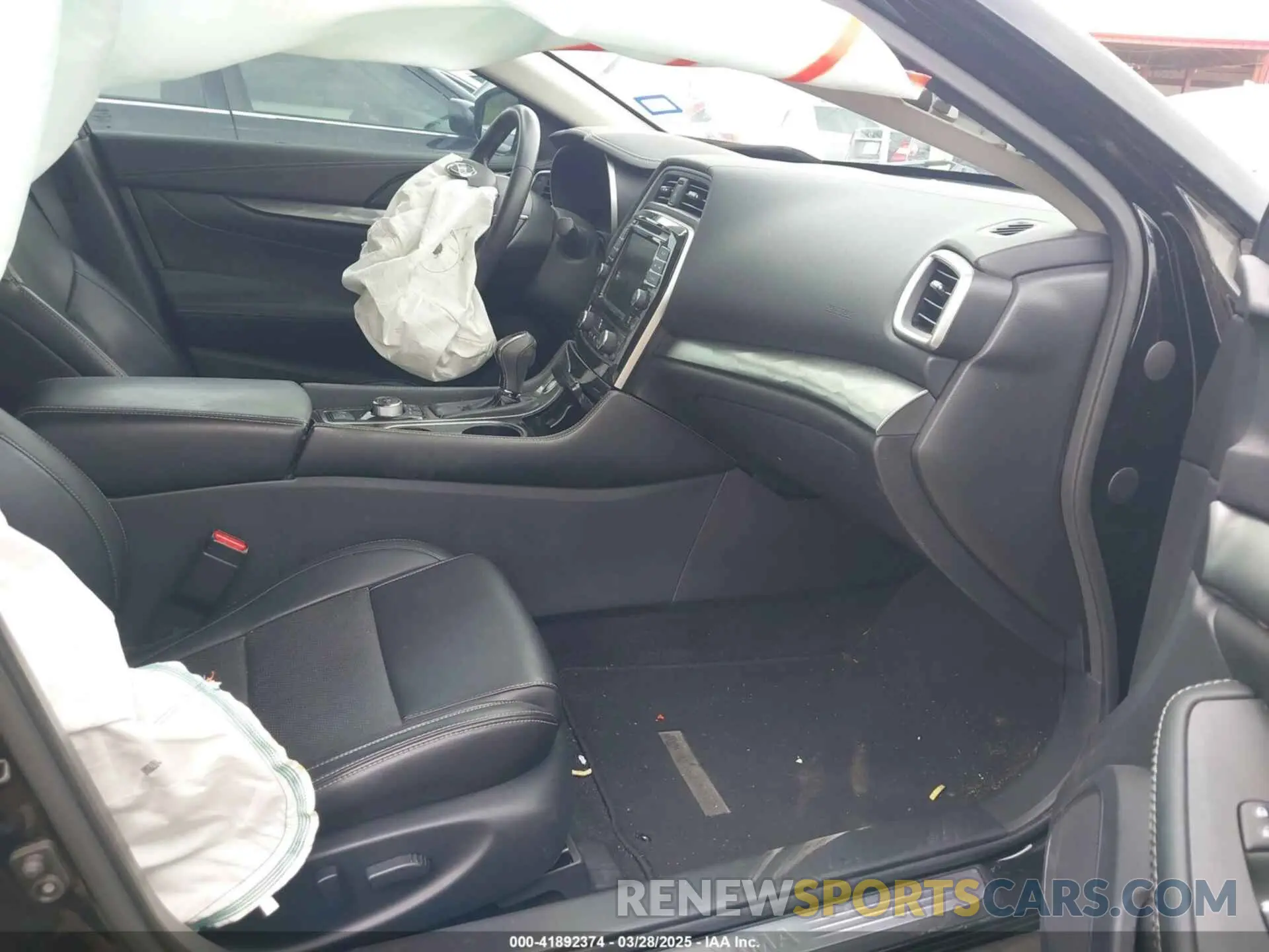 5 fotografías del automóvil dañado 1N4AA6CV2MC508525 NISSAN MAXIMA 2021