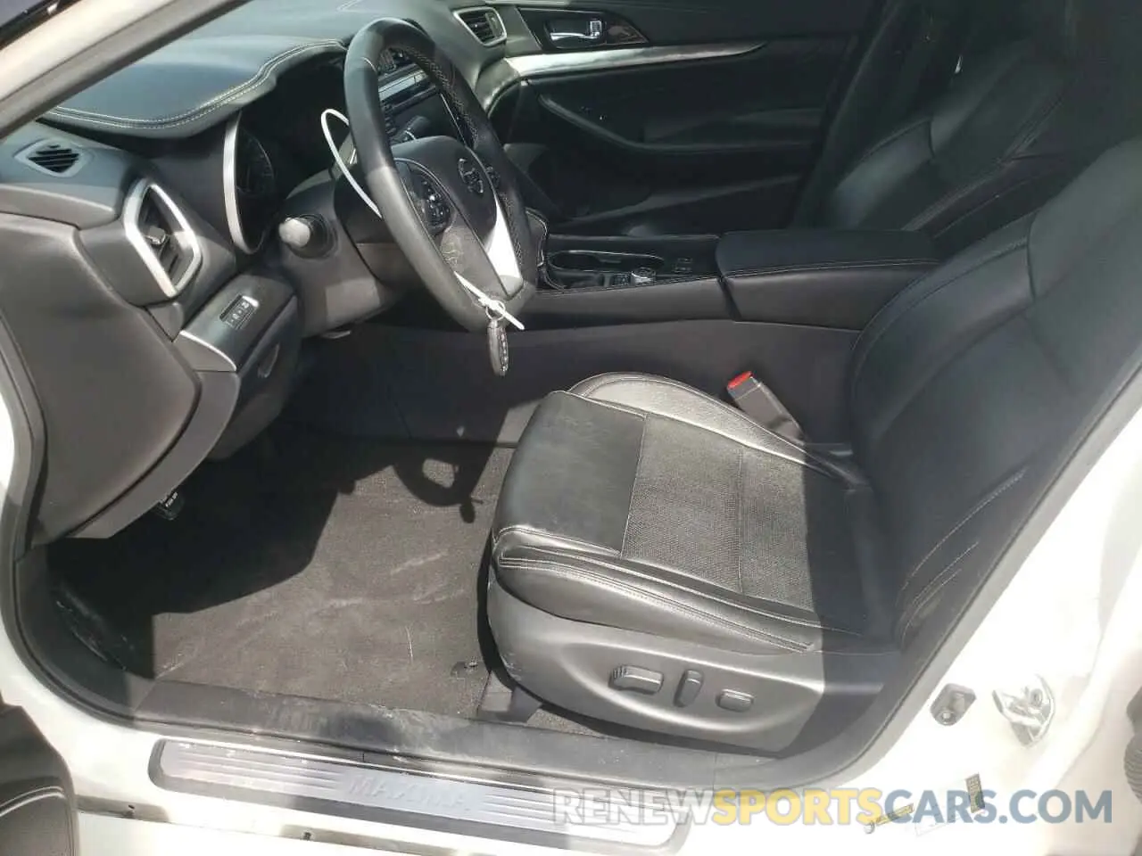 7 fotografías del automóvil dañado 1N4AA6CV2MC515622 NISSAN MAXIMA 2021