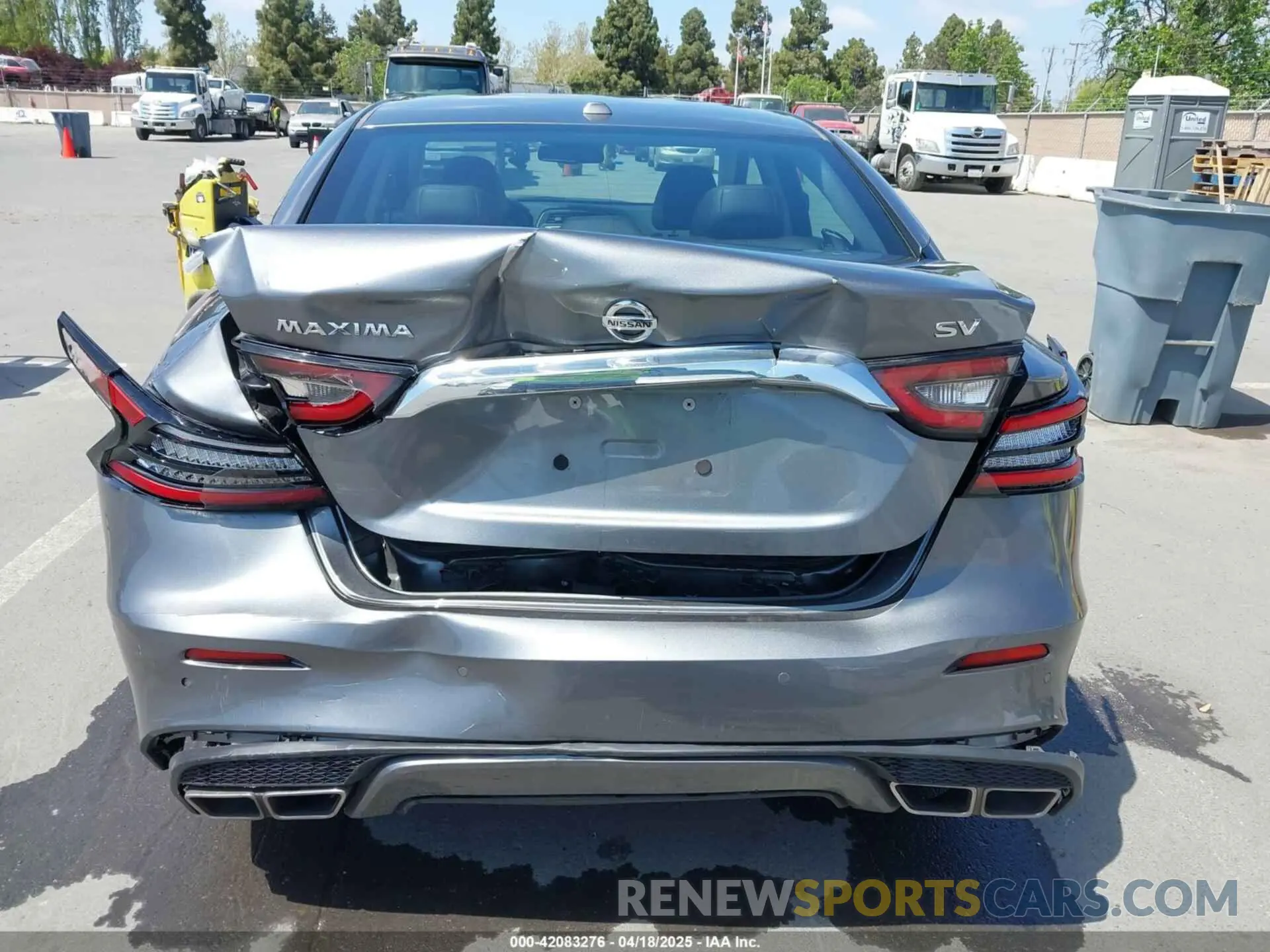 16 fotografías del automóvil dañado 1N4AA6CV3MC506783 NISSAN MAXIMA 2021