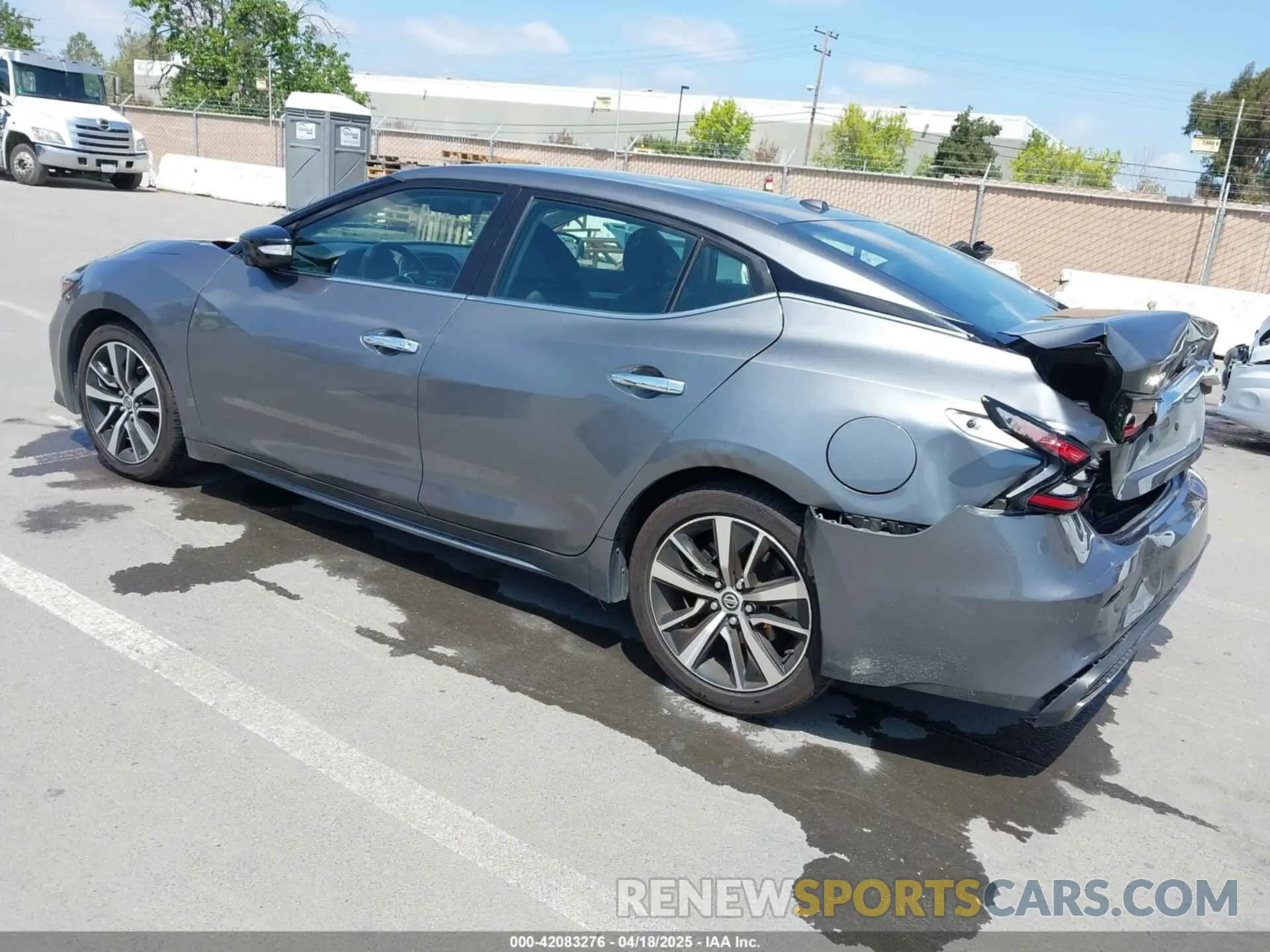 3 fotografías del automóvil dañado 1N4AA6CV3MC506783 NISSAN MAXIMA 2021
