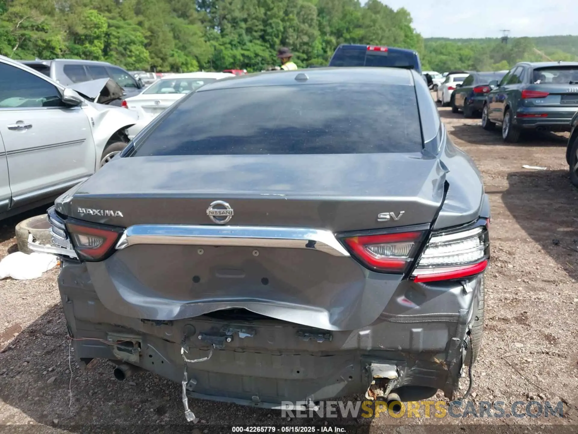15 fotografías del automóvil dañado 1N4AA6CV4MC503018 NISSAN MAXIMA 2021