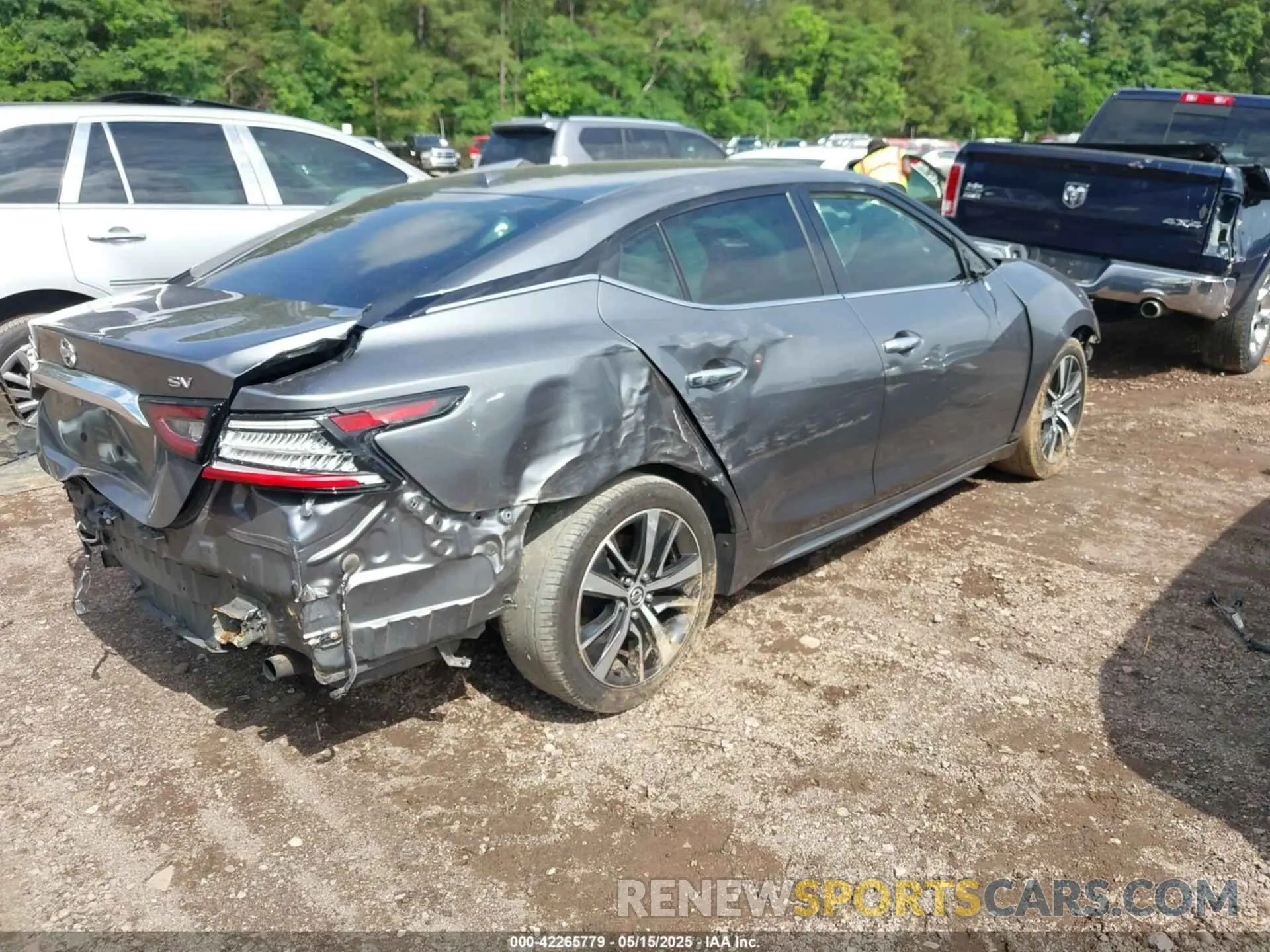 4 fotografías del automóvil dañado 1N4AA6CV4MC503018 NISSAN MAXIMA 2021