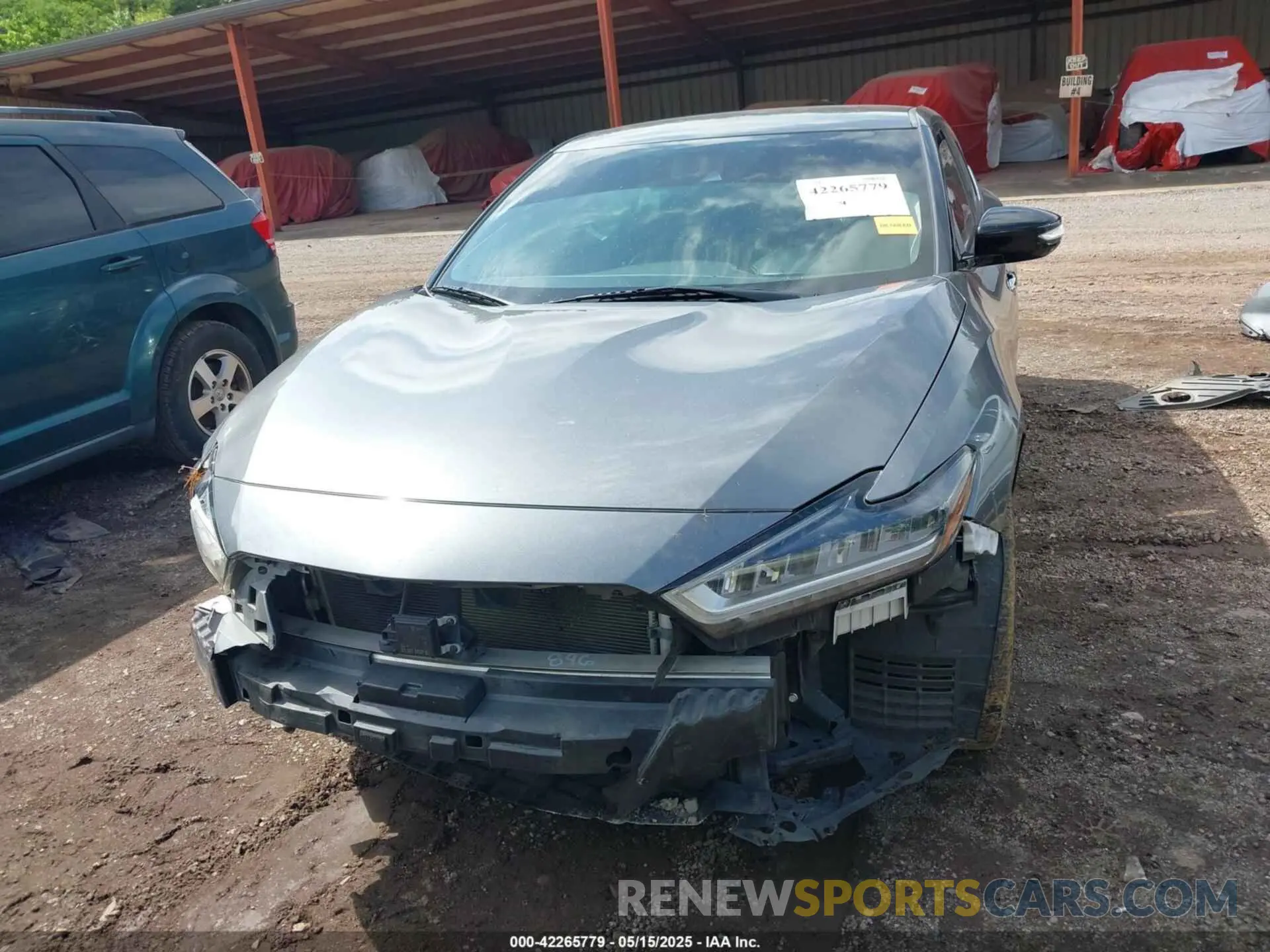 6 fotografías del automóvil dañado 1N4AA6CV4MC503018 NISSAN MAXIMA 2021