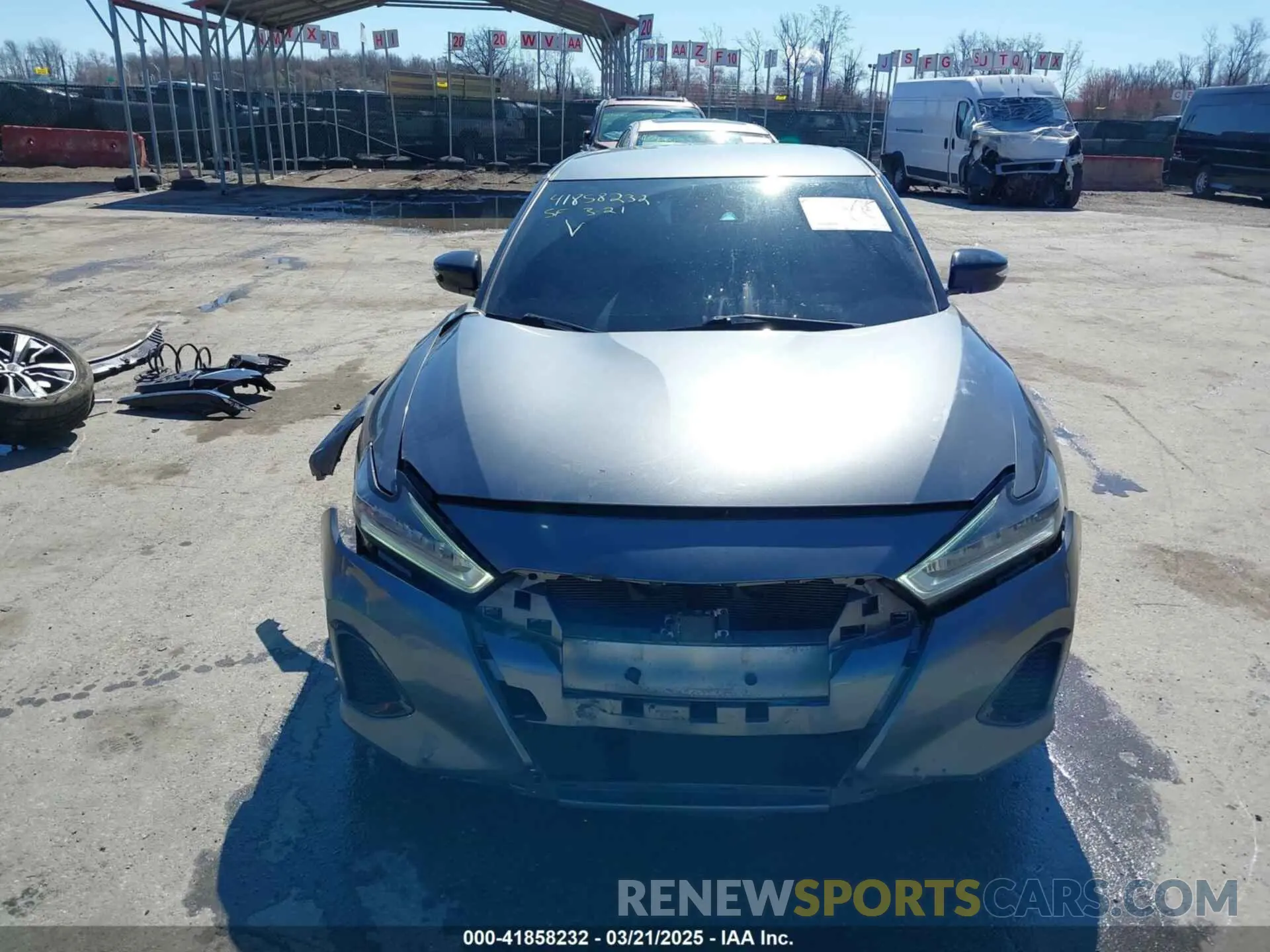 13 fotografías del automóvil dañado 1N4AA6CV4MC508977 NISSAN MAXIMA 2021