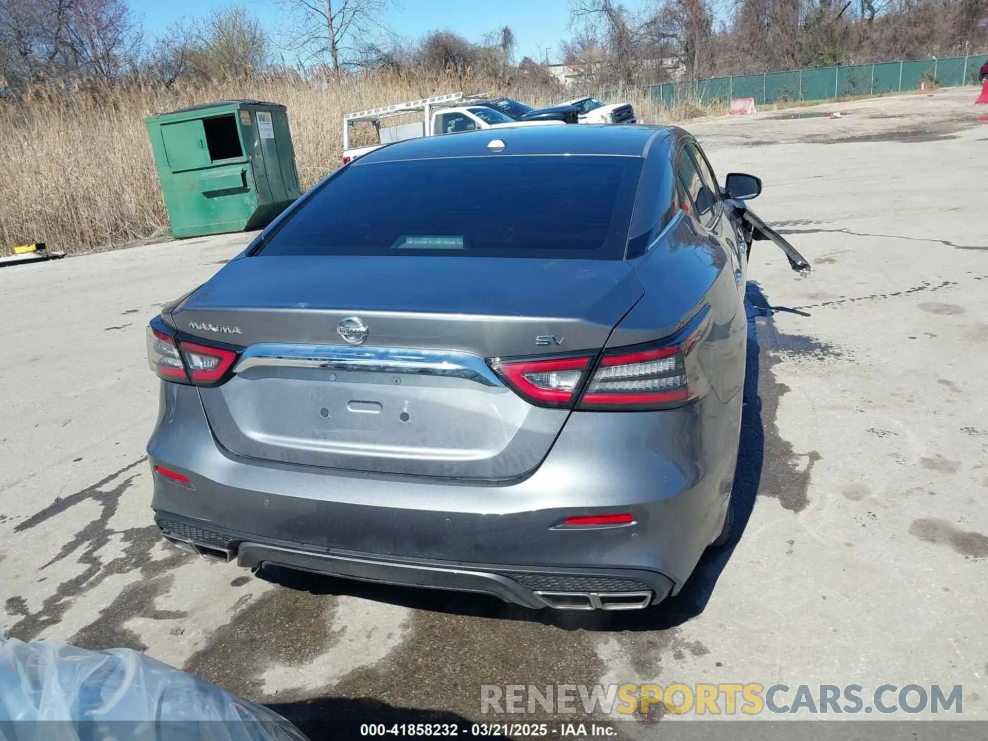 17 fotografías del automóvil dañado 1N4AA6CV4MC508977 NISSAN MAXIMA 2021