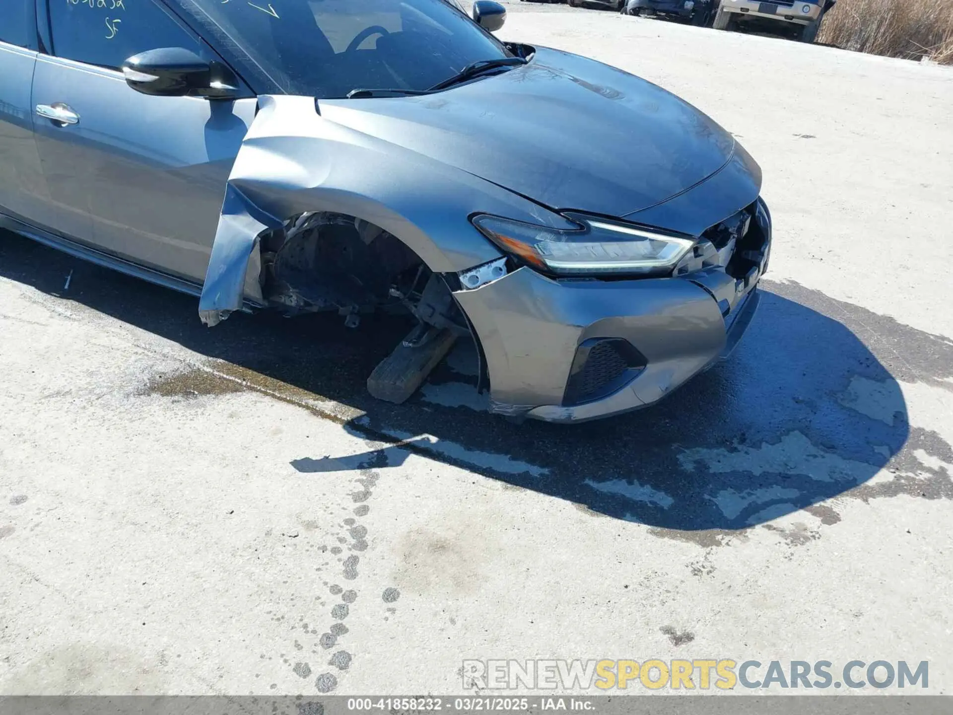 6 fotografías del automóvil dañado 1N4AA6CV4MC508977 NISSAN MAXIMA 2021