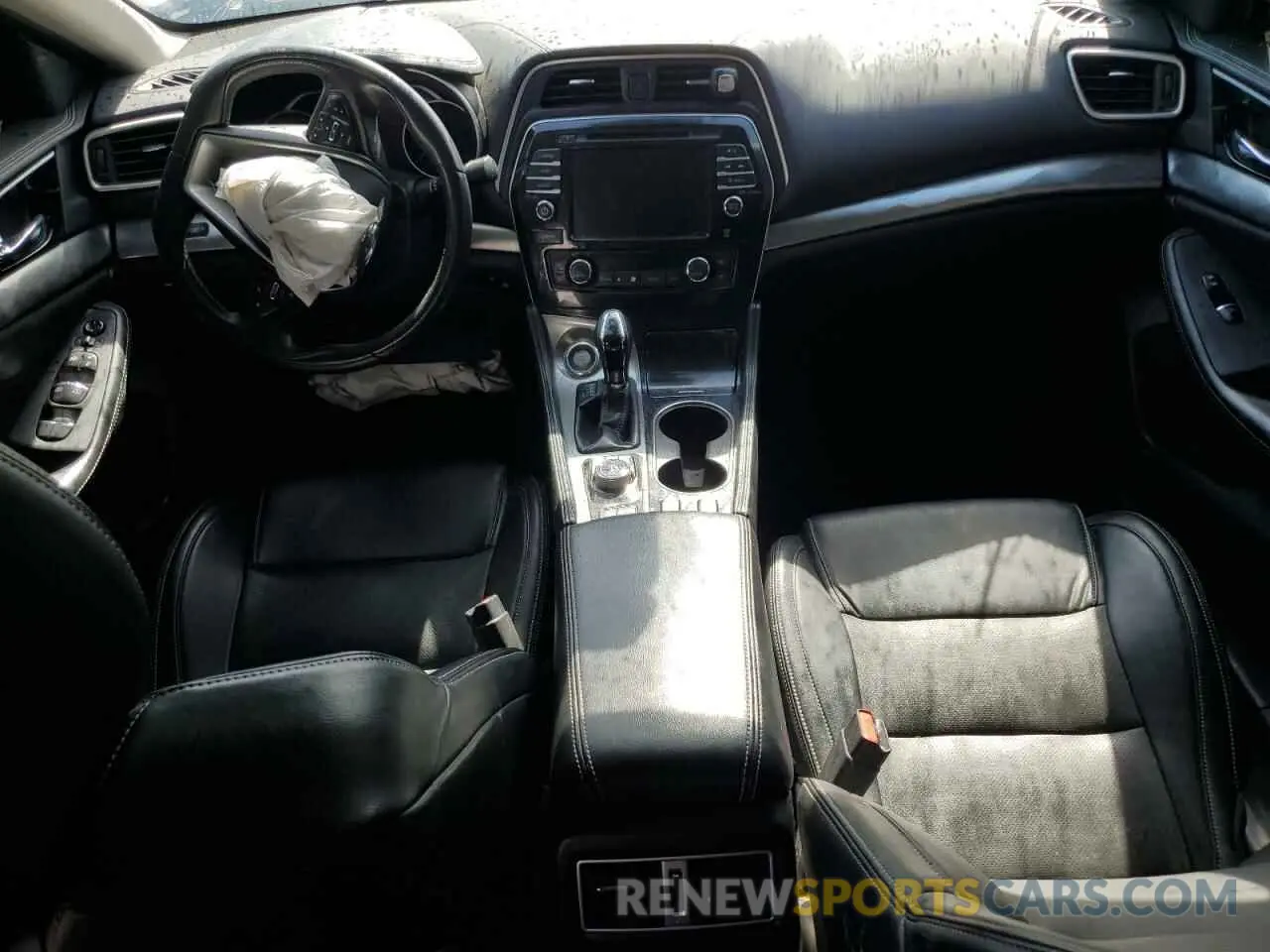 8 fotografías del automóvil dañado 1N4AA6CV4MC510745 NISSAN MAXIMA 2021