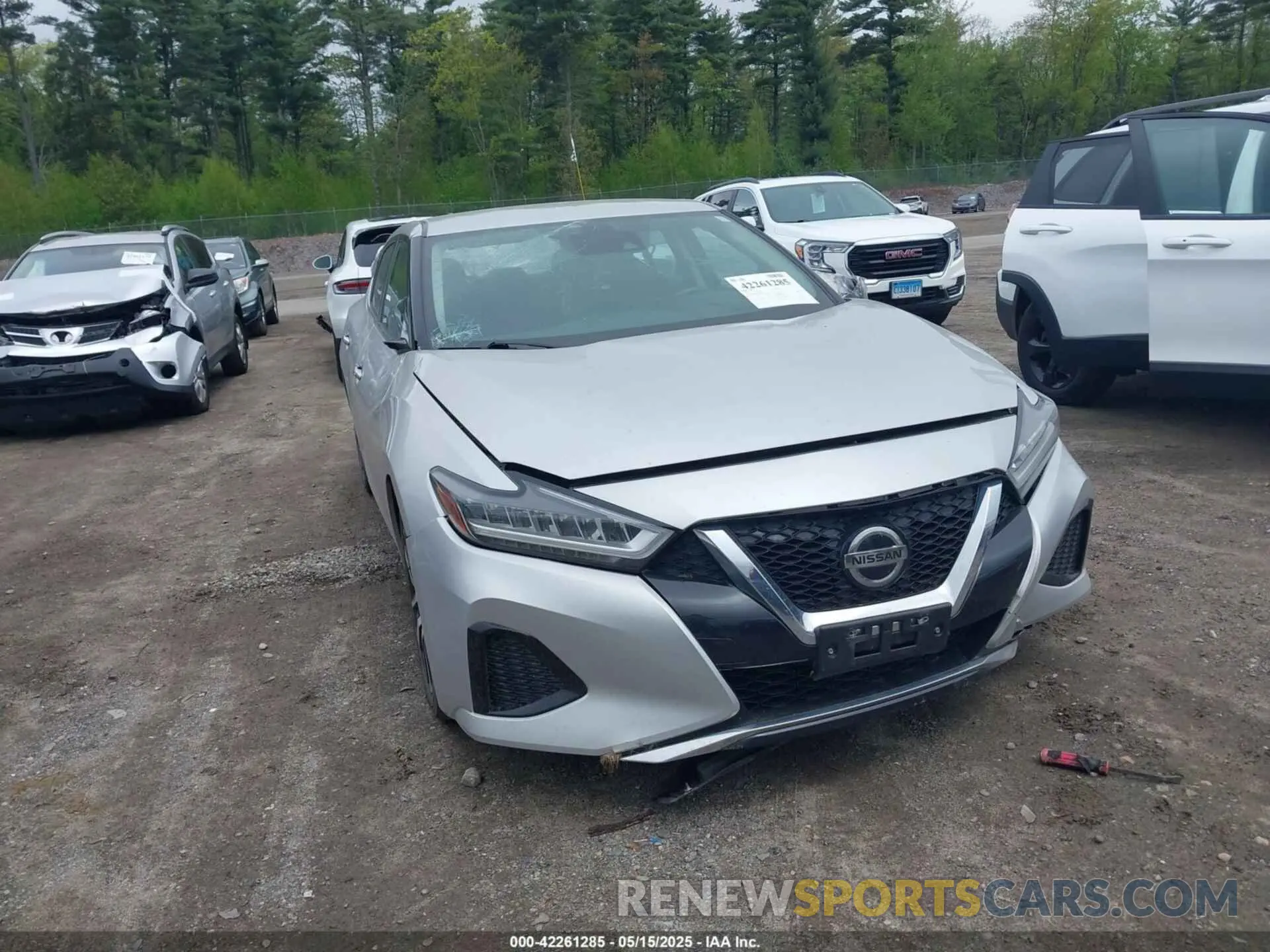20 fotografías del automóvil dañado 1N4AA6CV4MC513919 NISSAN MAXIMA 2021