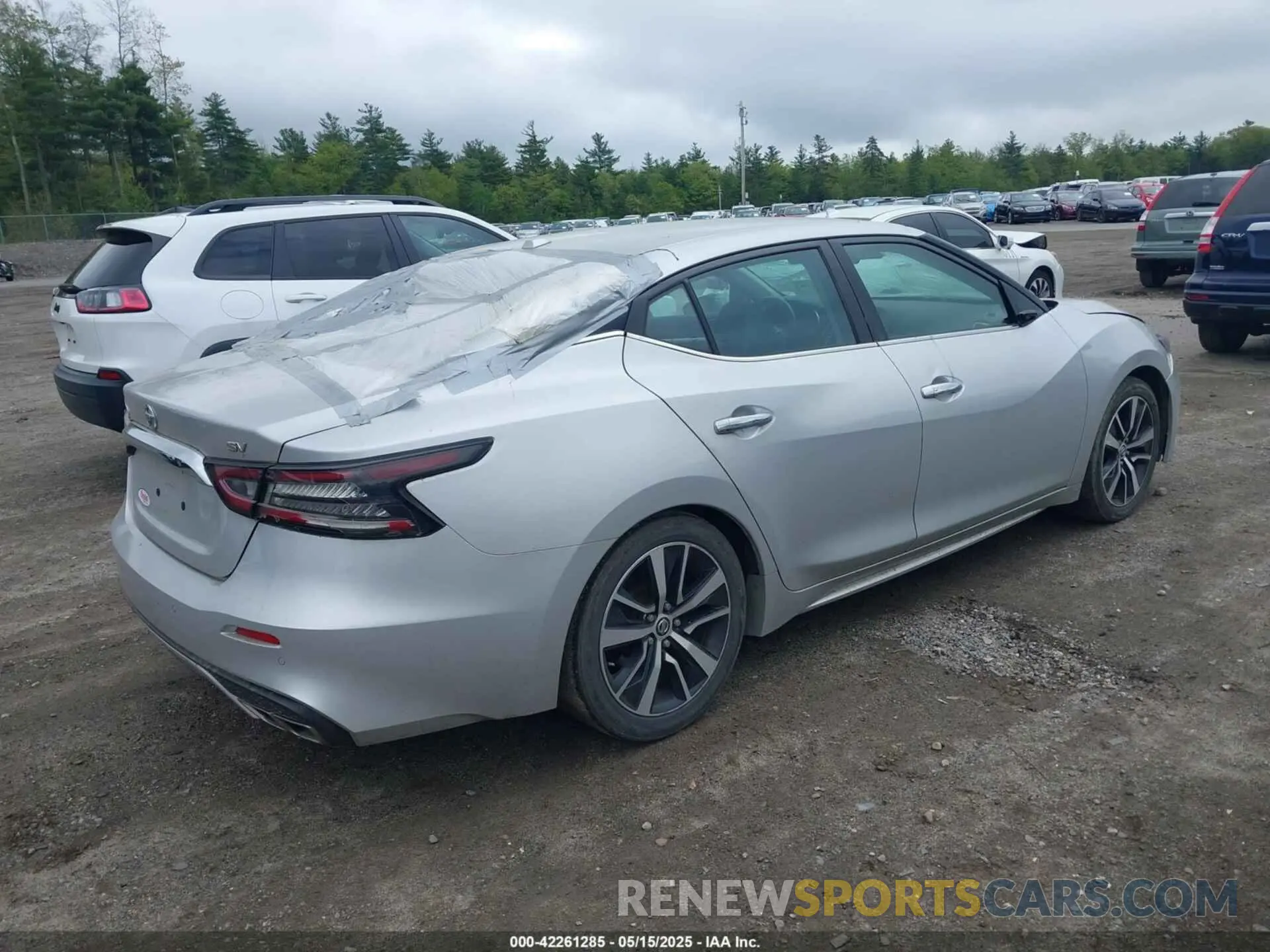 4 fotografías del automóvil dañado 1N4AA6CV4MC513919 NISSAN MAXIMA 2021